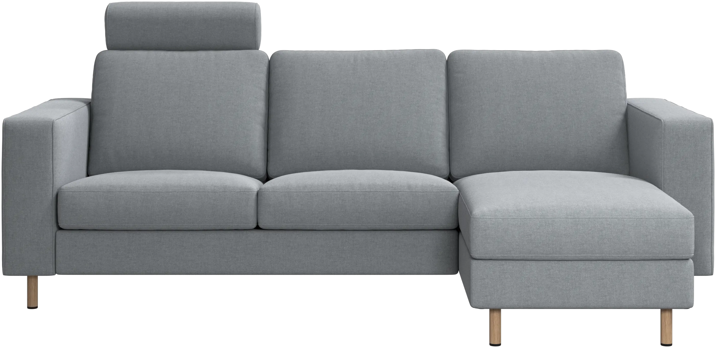 Sofá Indivi con módulo chaise-longue a la derecha