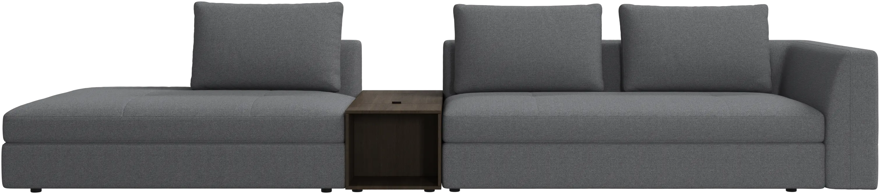 Bergamo 3 seater lounge sofa with storage