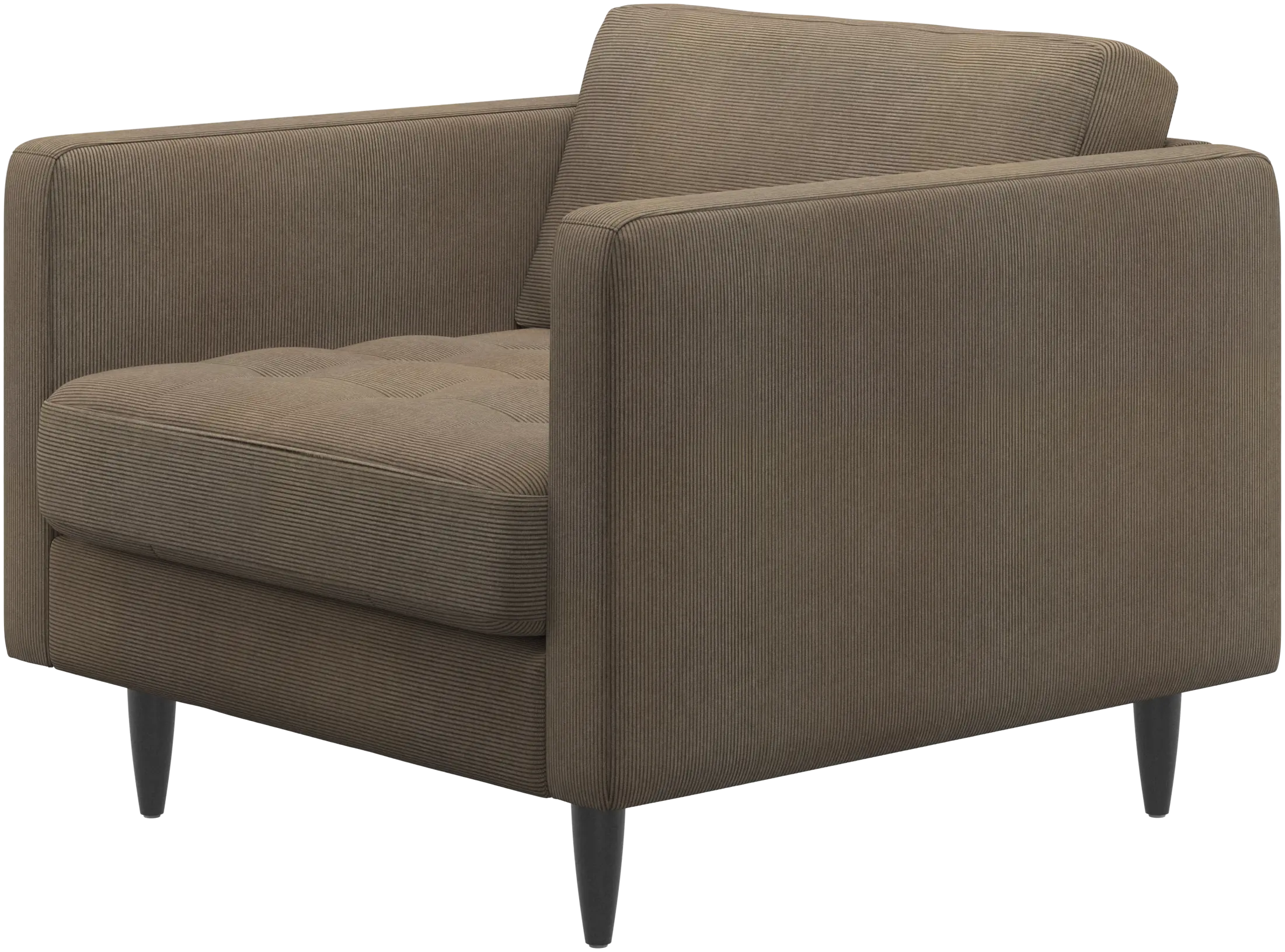 Osaka chair, tufted seat