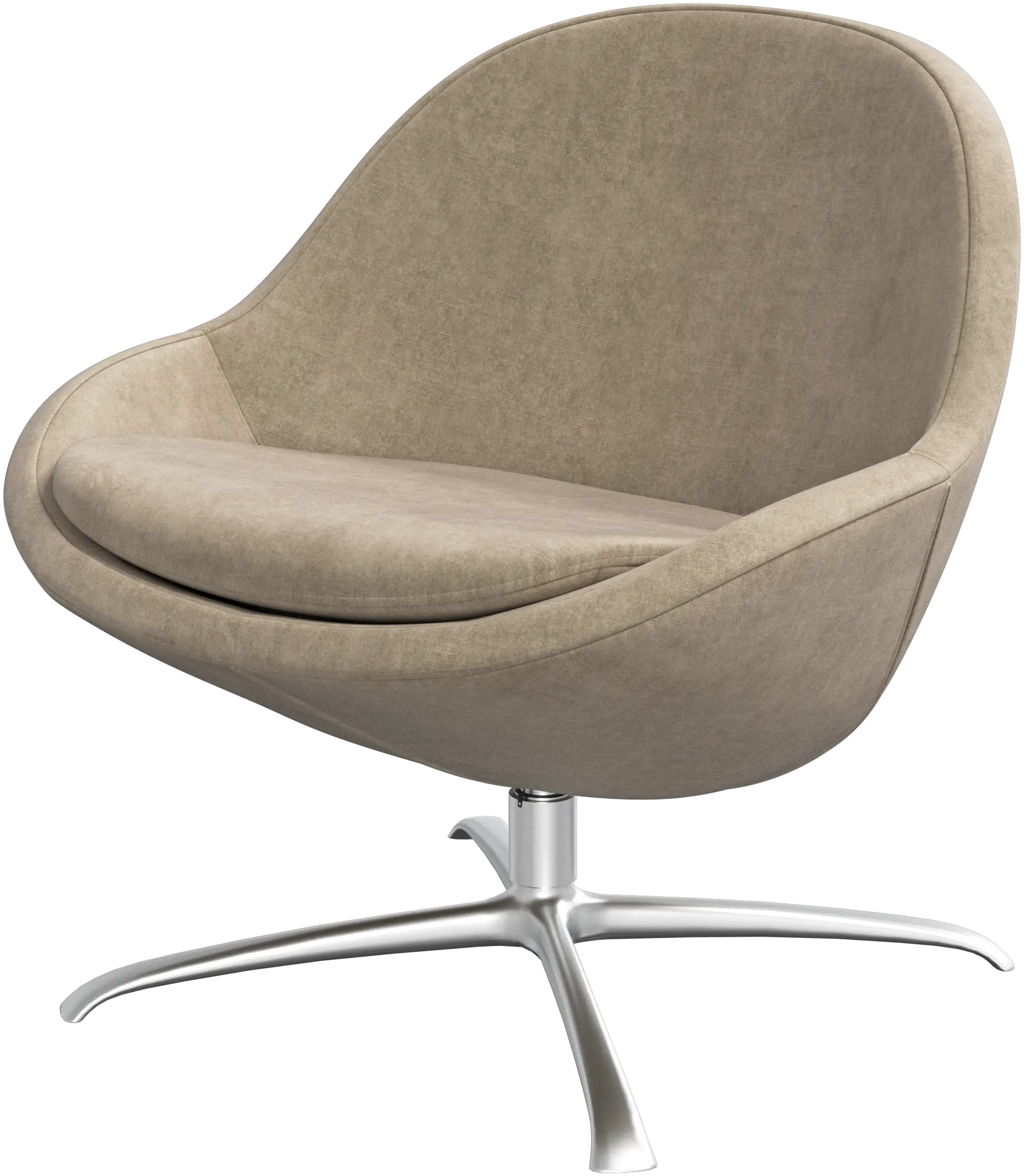 Veneto armchair with swivel function