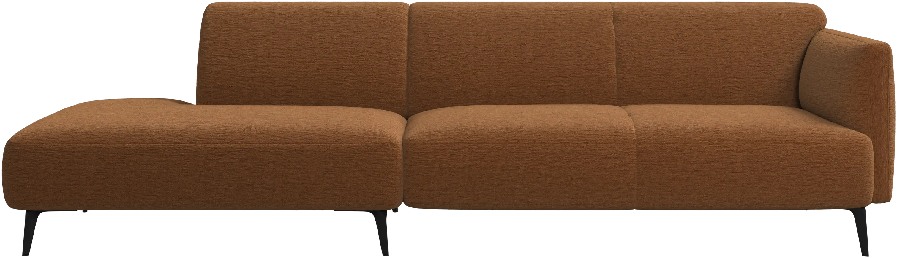 Modena sofa with lounging unit