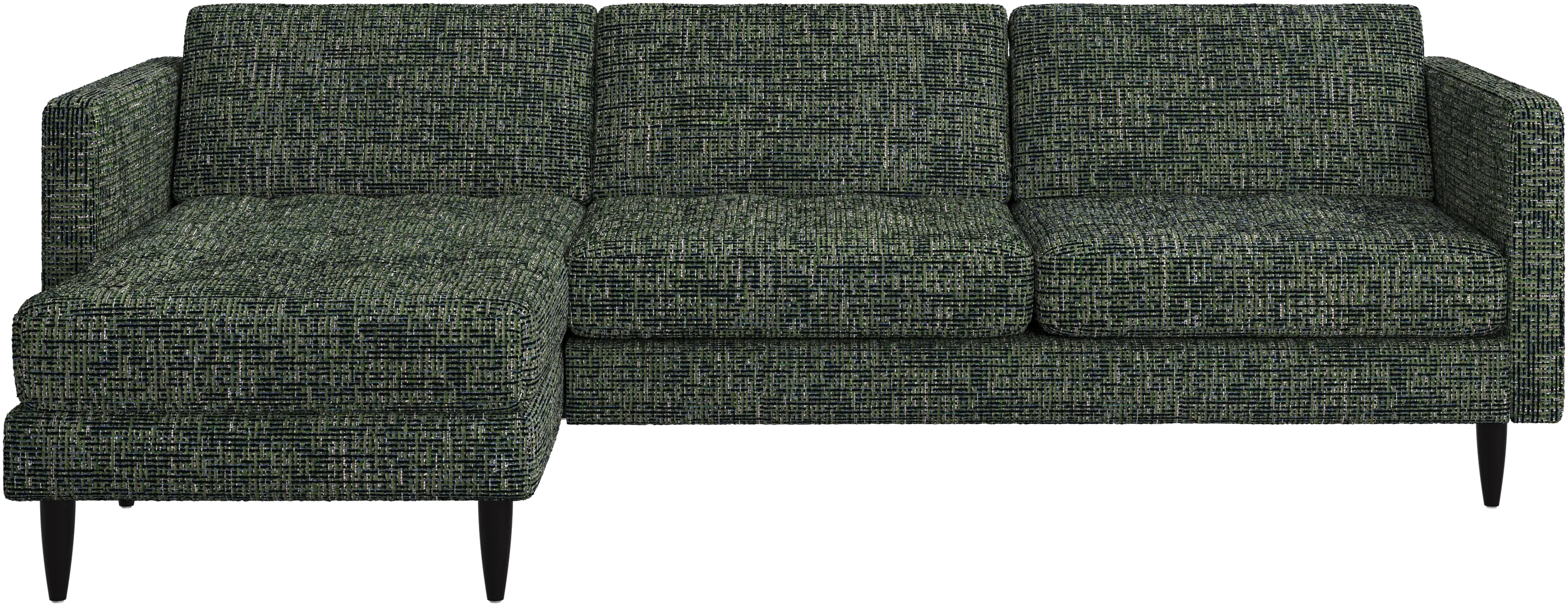 Osaka sofa with resting unit, tufted seat