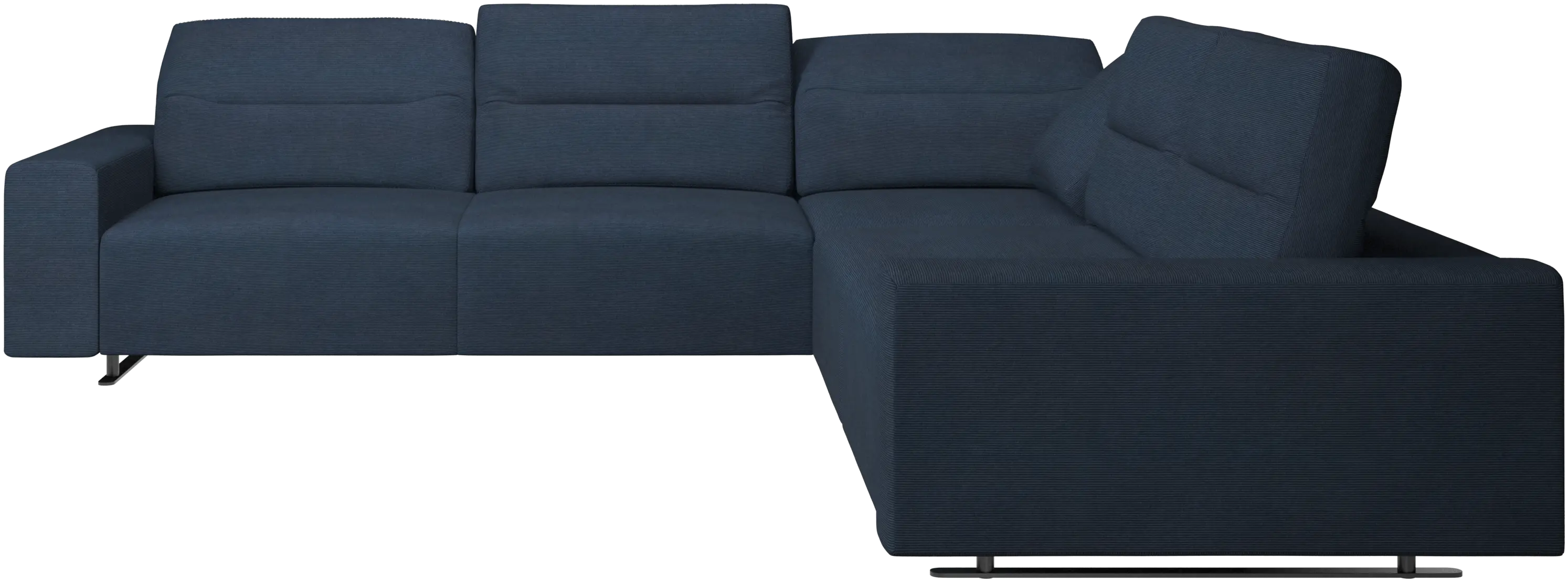 Hampton corner sofa with adjustable back