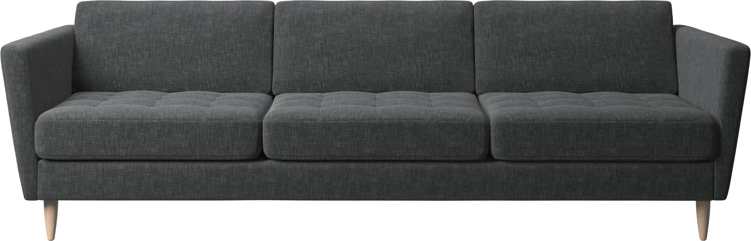Osaka sofa, tufted seat