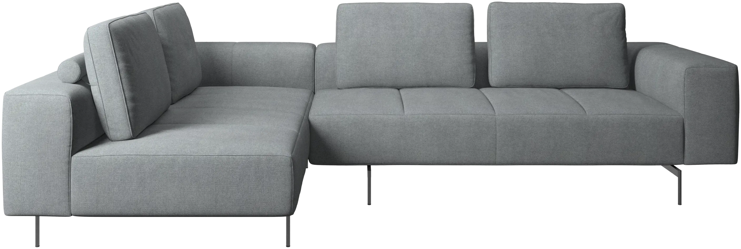 Amsterdam corner sofa with lounging unit