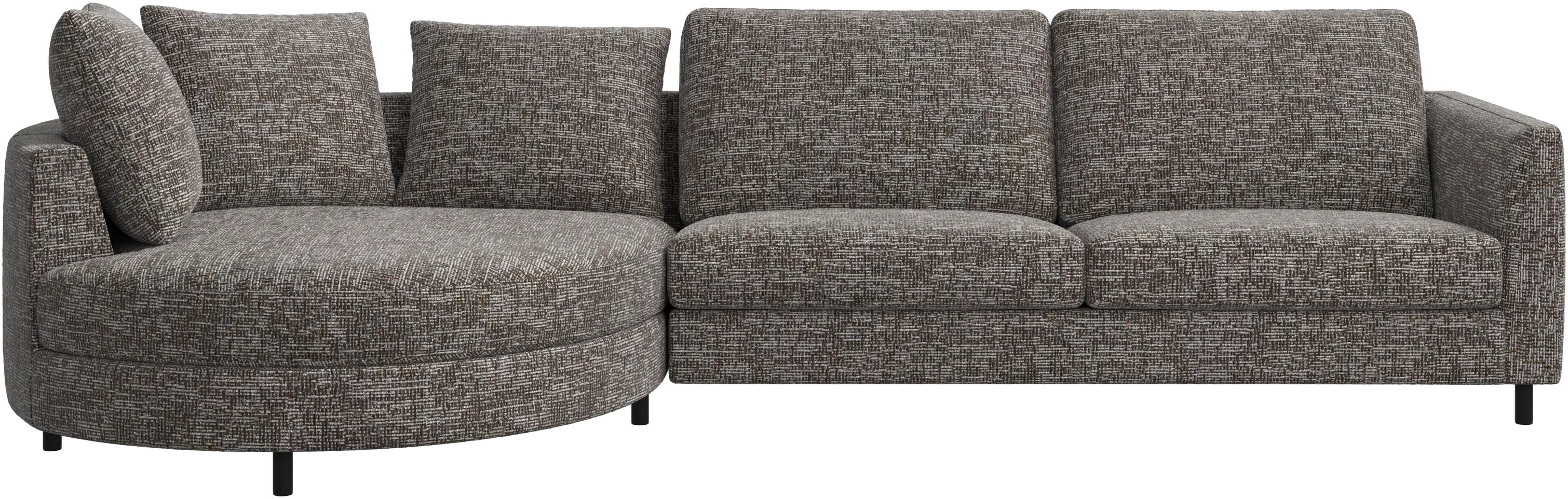 Indivi sofa with chaise longue left