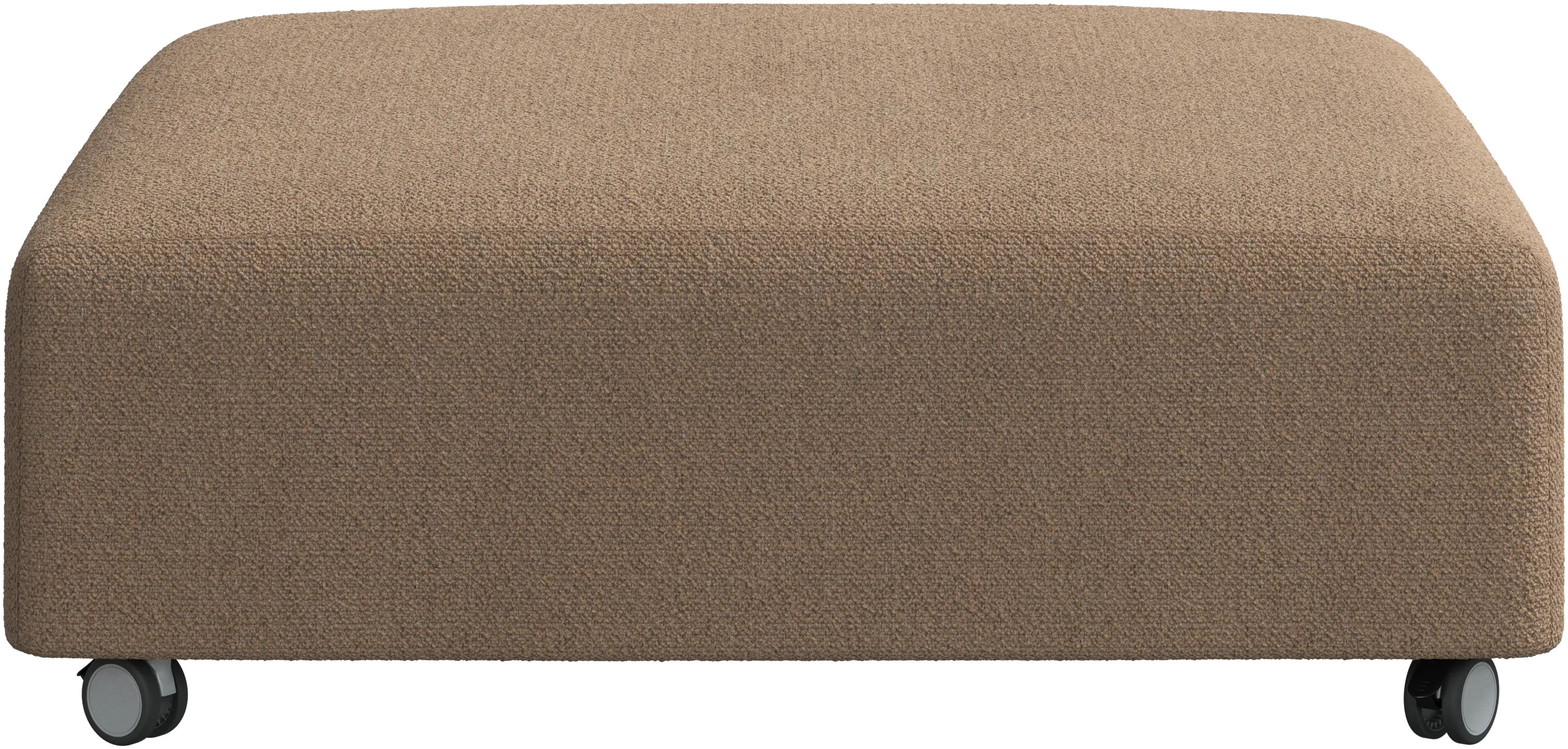 Hampton footstool on wheels