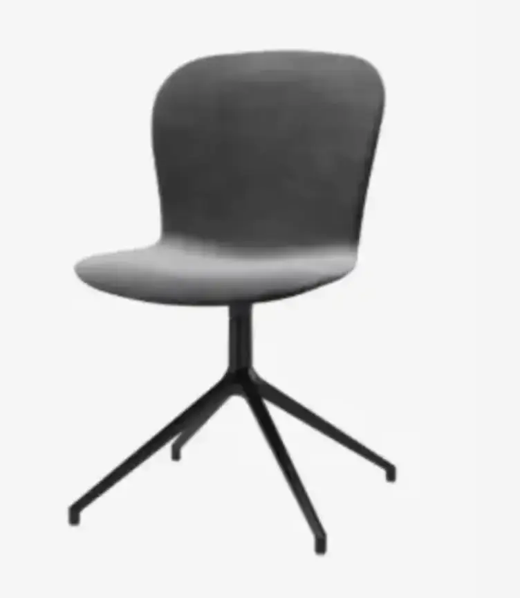 EXTRA 10% OFF, 2x Adelaide slim chairs grey Velvet - 30%