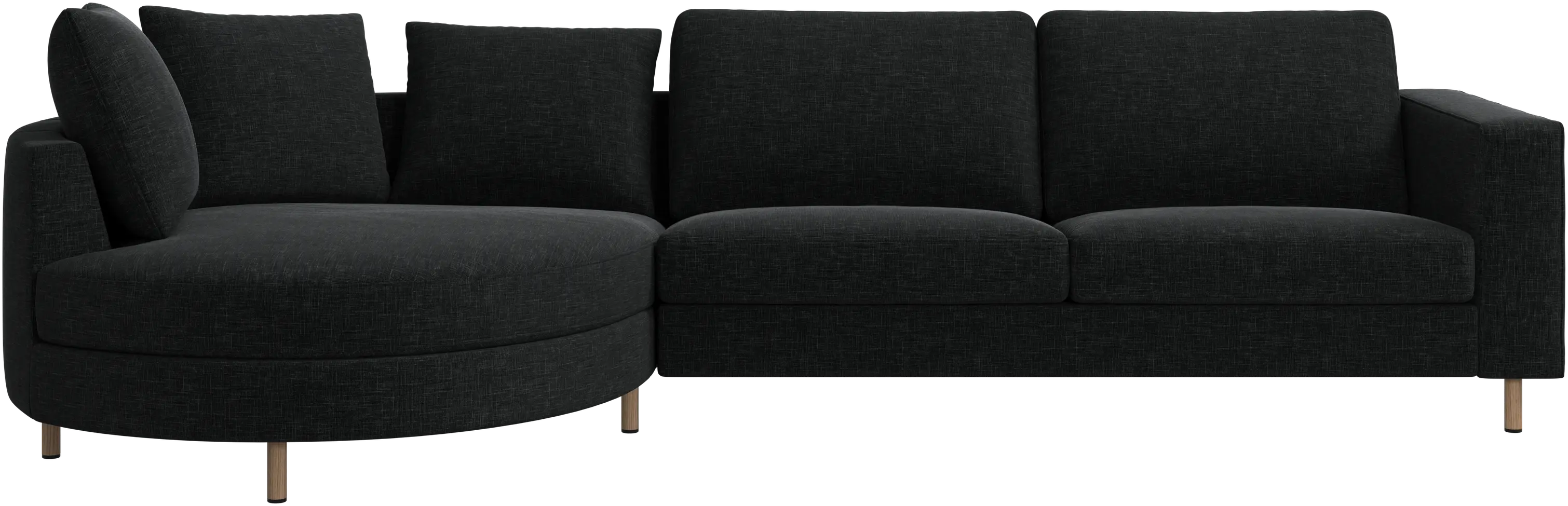 Sofá Indivi con módulo chaise-longue a la izquierda