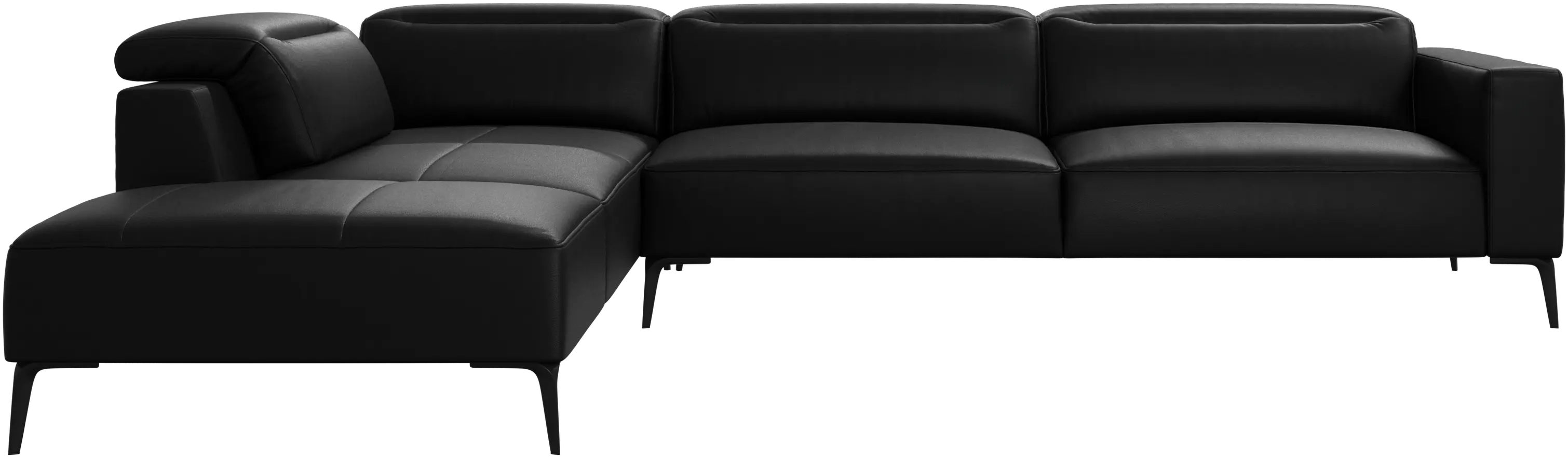 Zürich corner sofa with lounging unit