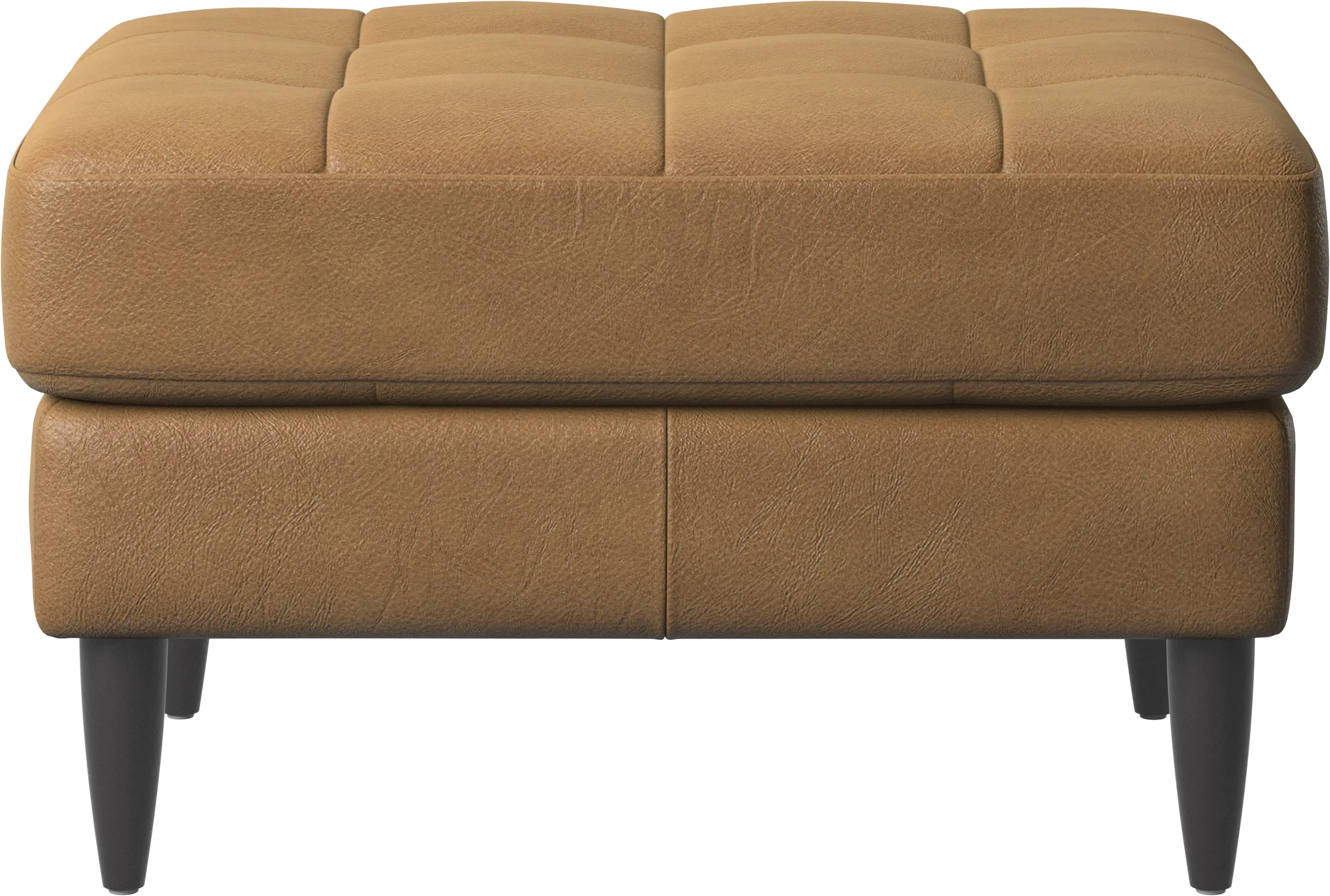Osaka footstool, tufted seat