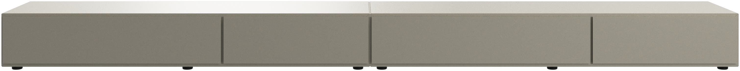 Lugano base cabinet with drawers and drop down doors