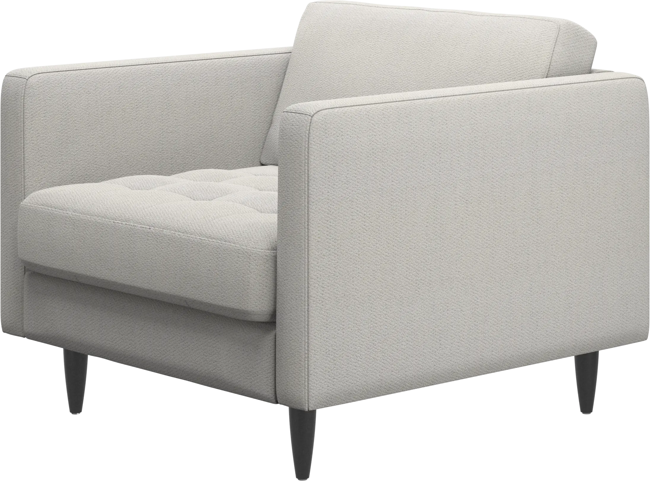 Osaka chair, tufted seat