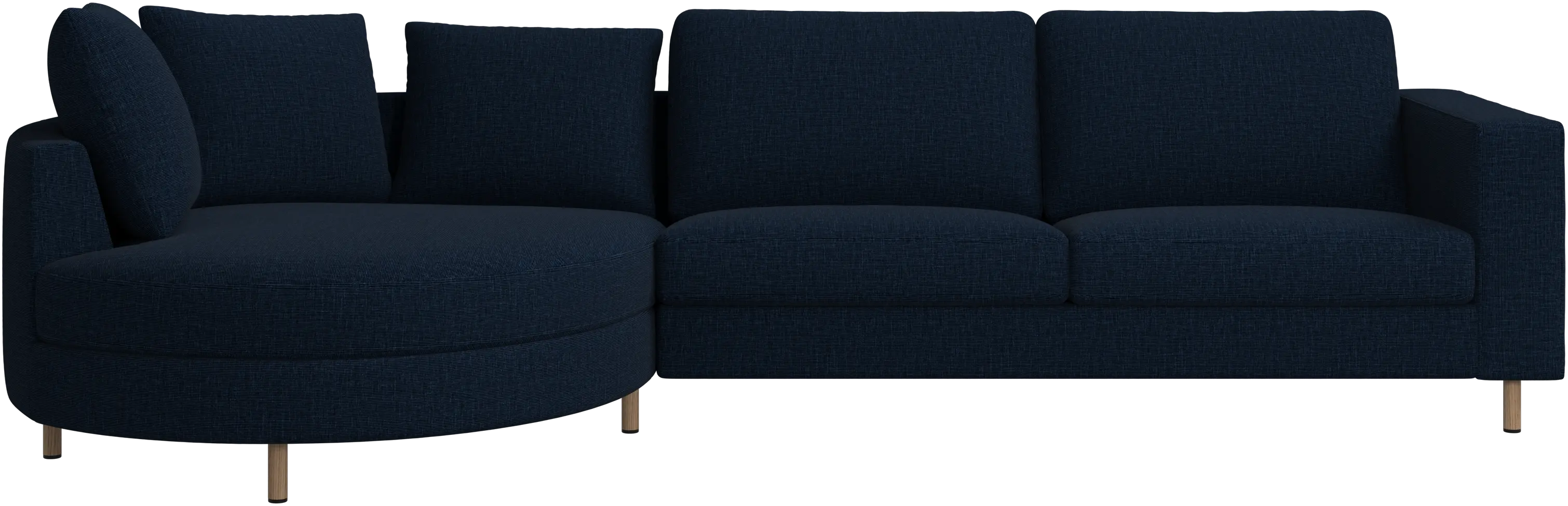 Indivi sofa with chaise longue left