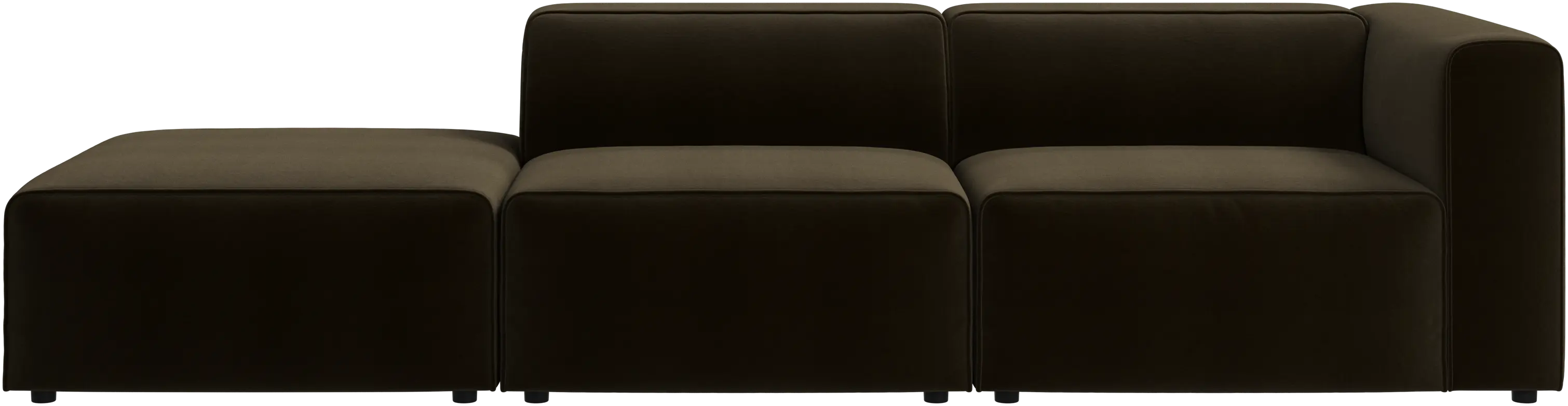Carmo sofa with lounging units