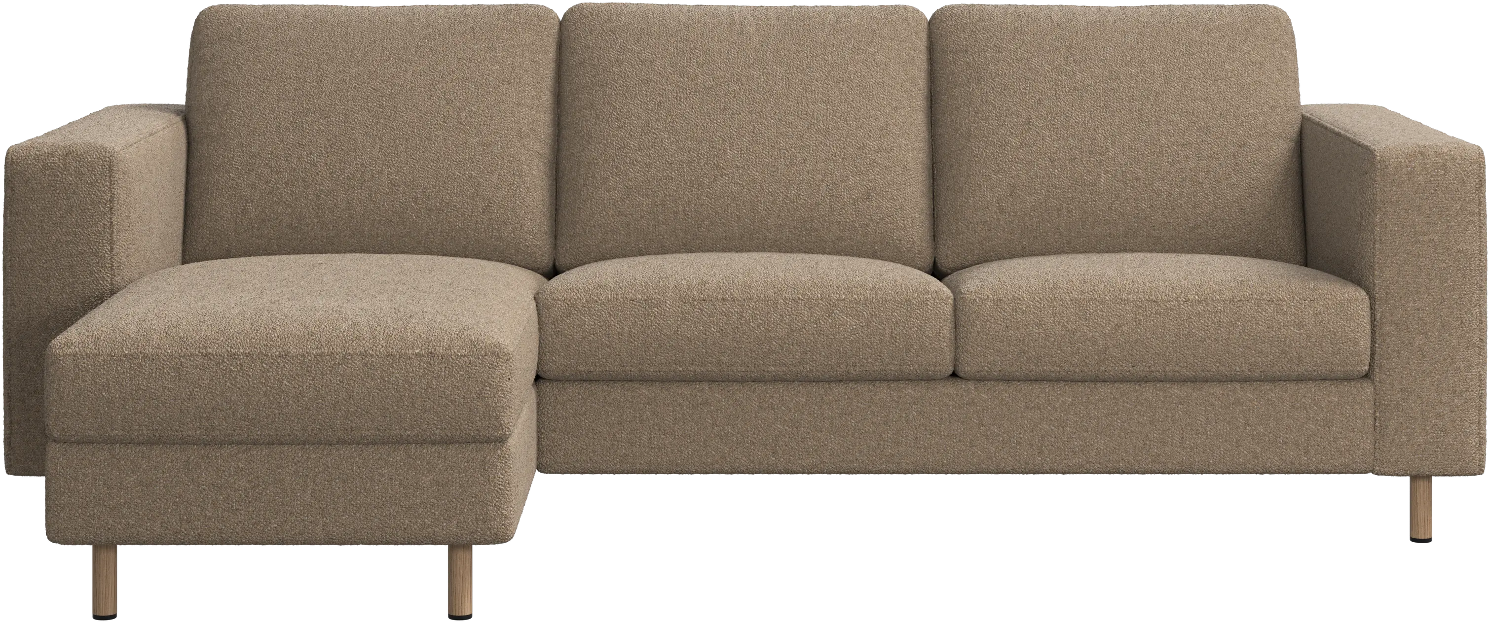 Indivi sofa with chaise longue left