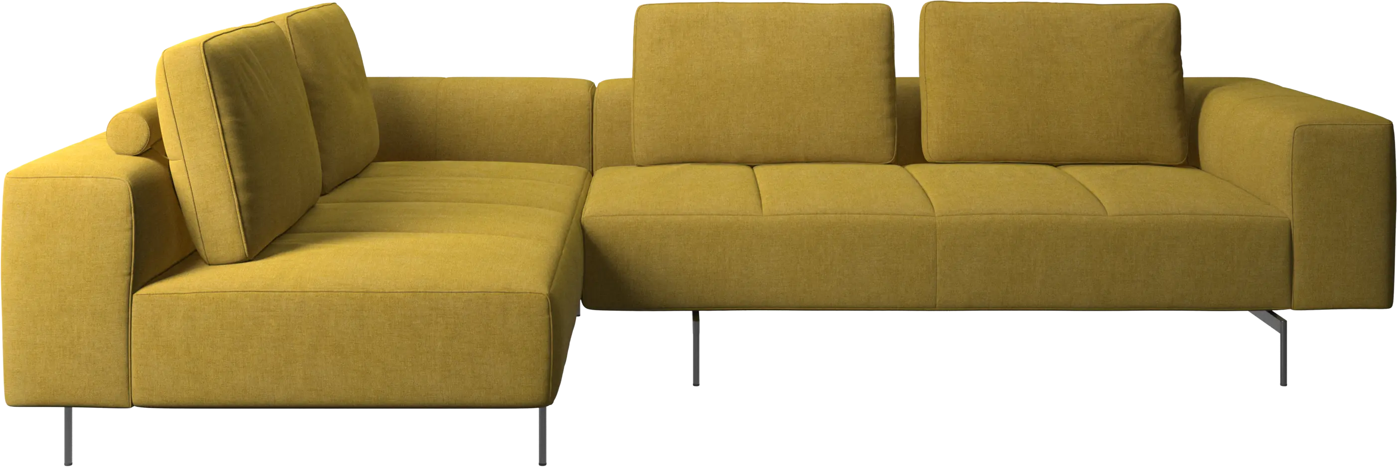 Amsterdam corner sofa with lounging unit
