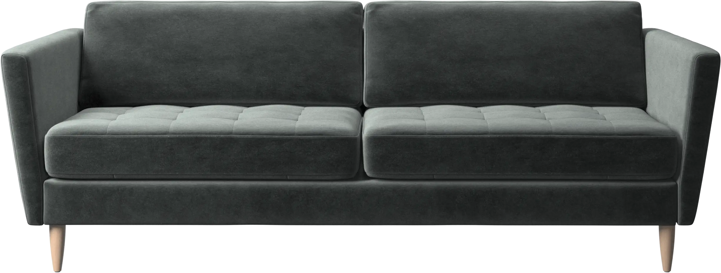 Osaka sofa, tufted seat