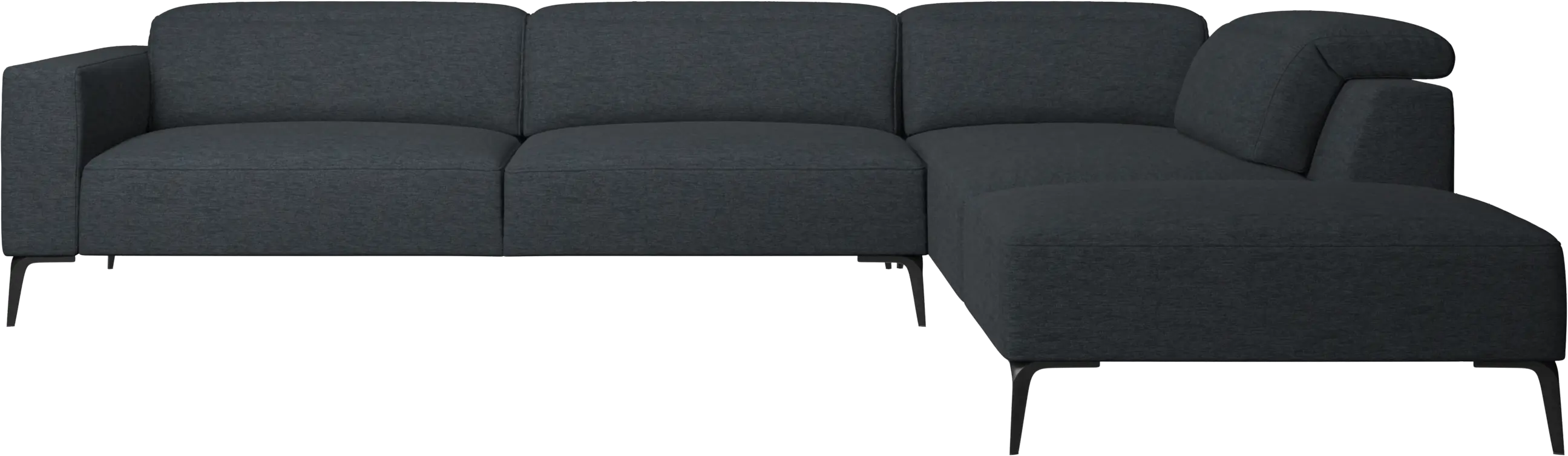 Canapé d'angle Zürich avec module chaise longue