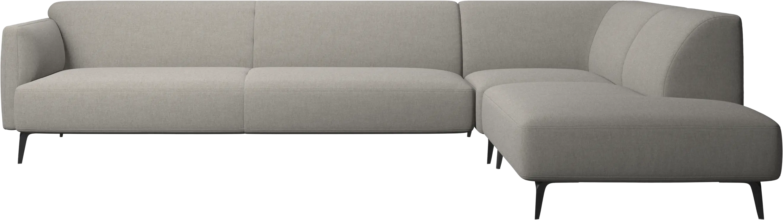 Modena corner sofa with lounging unit