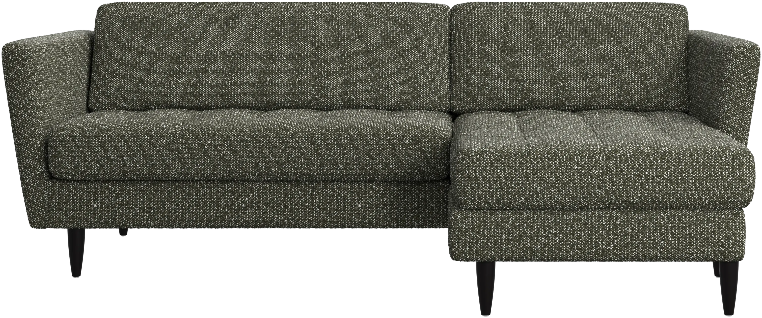 Osaka sofa with resting unit, tufted seat