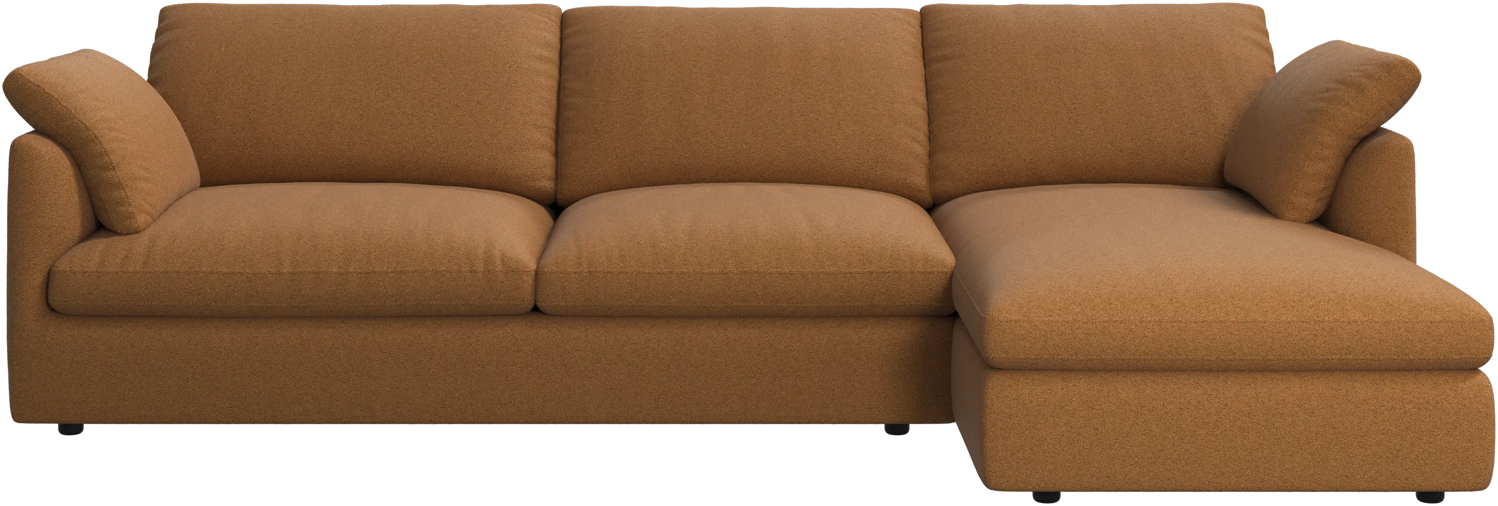 Milano sofa with chaise longue right