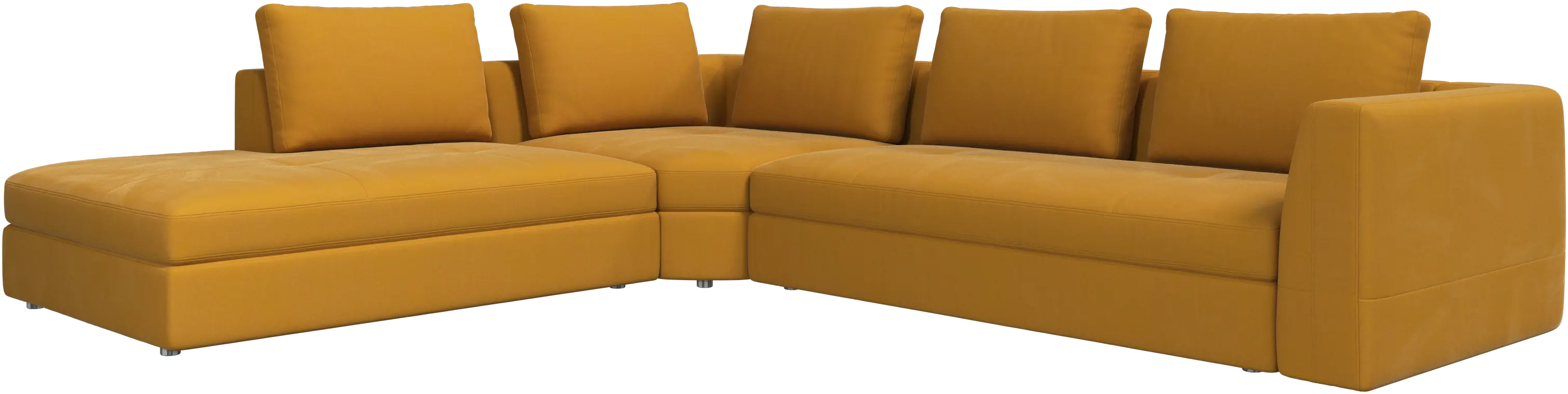 Bergamo corner sofa with lounging unit