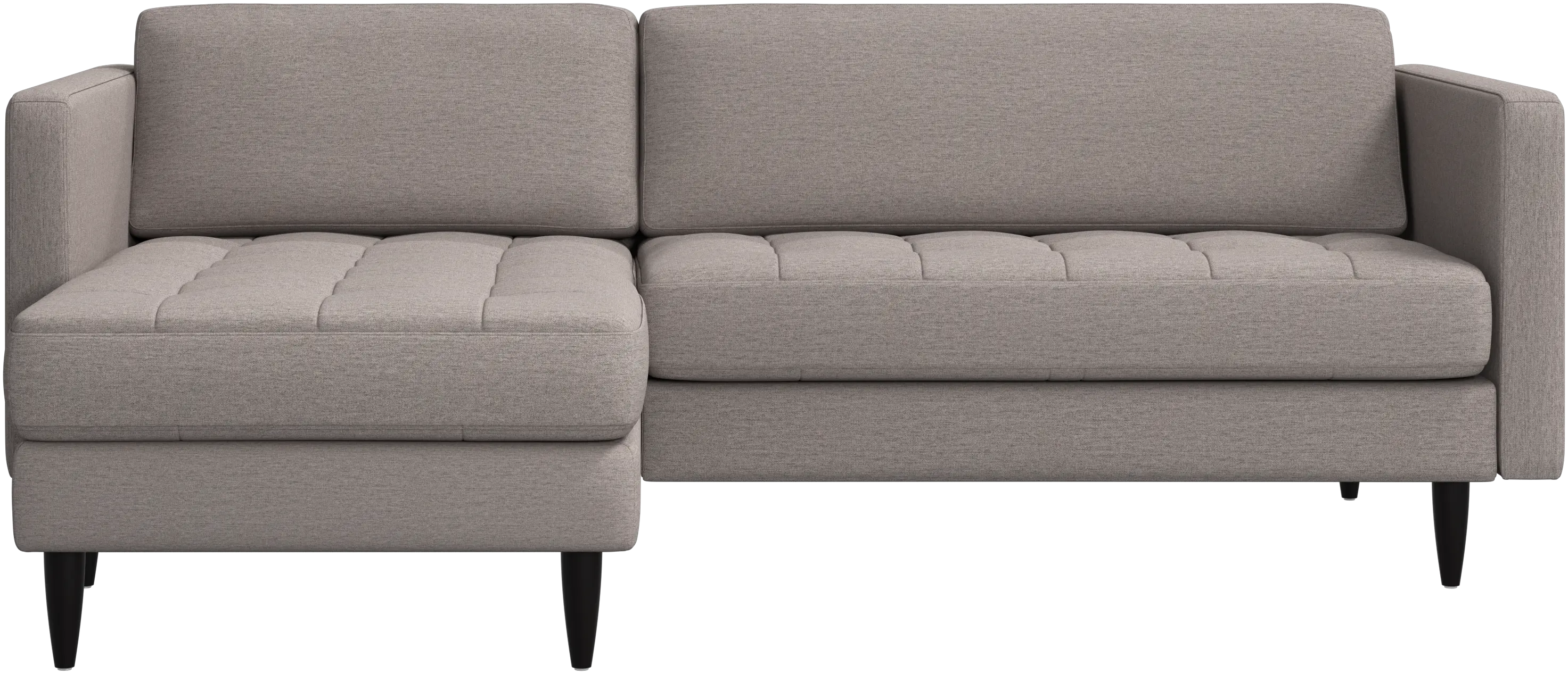 Osaka sofa with resting unit, tufted seat