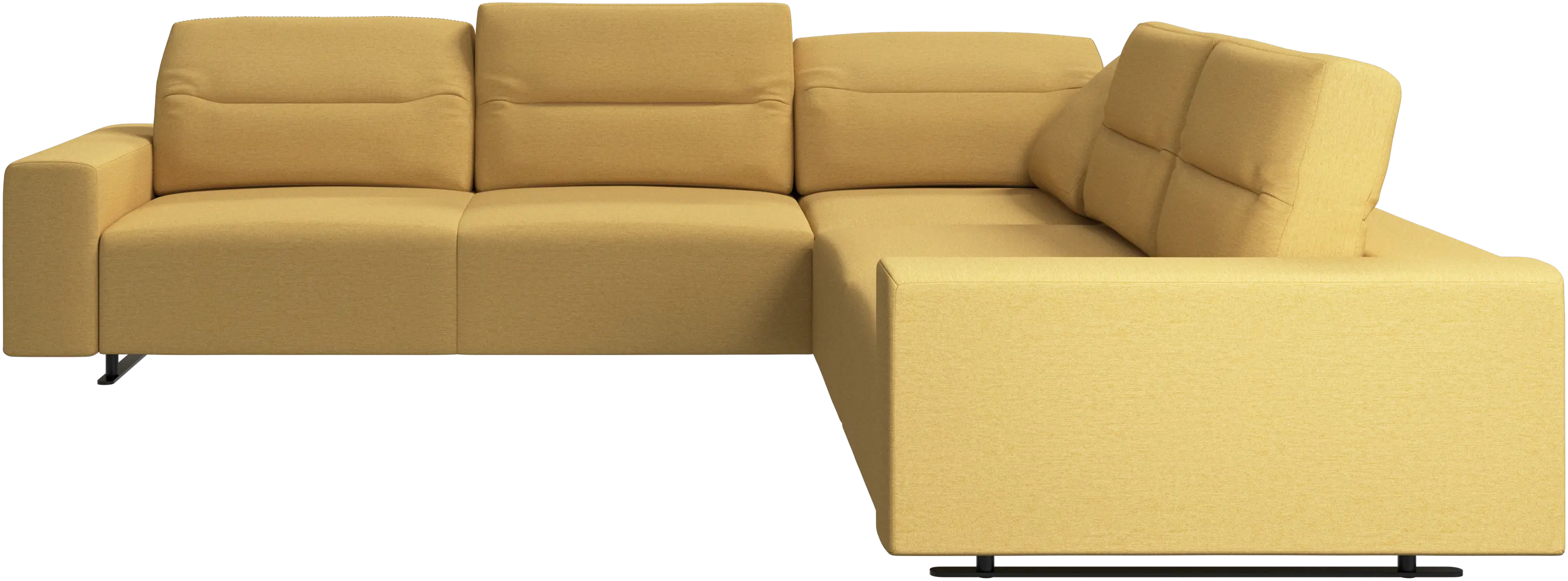 Hampton corner sofa with adjustable back