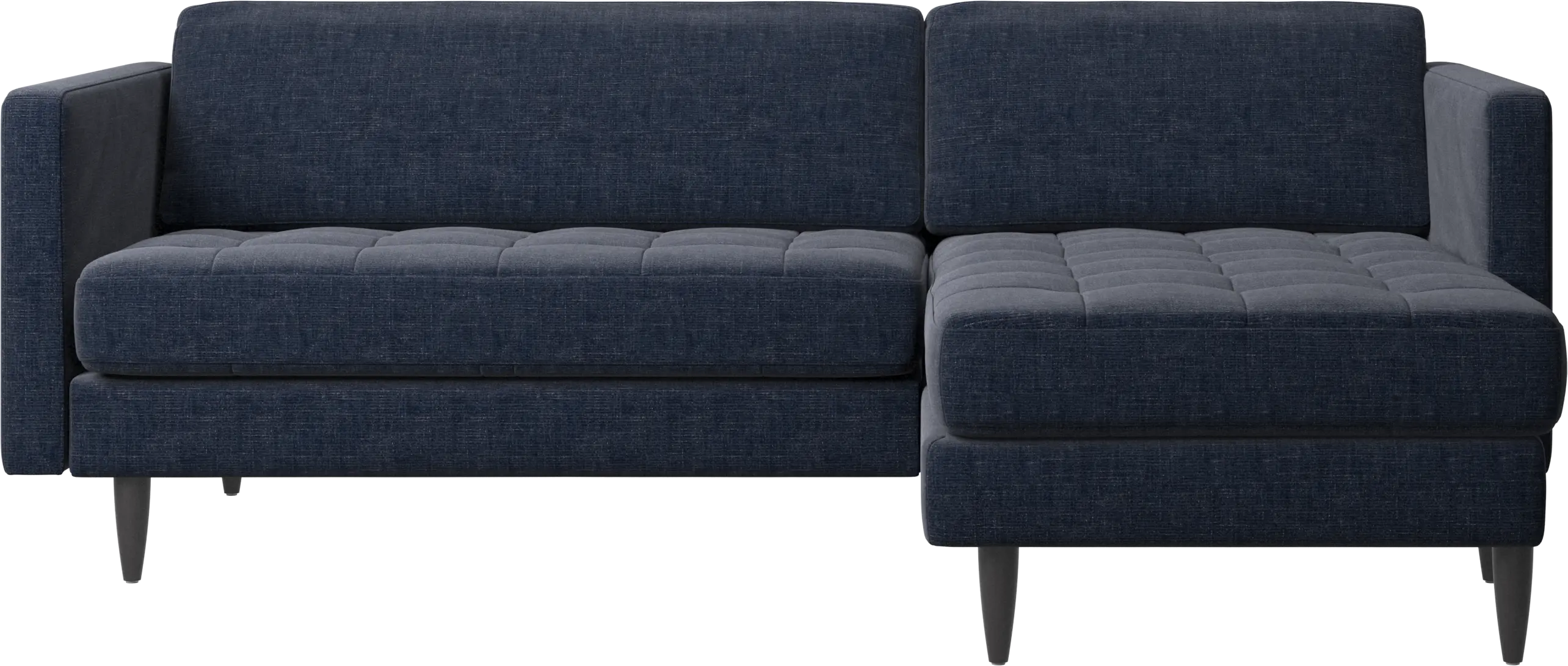 Osaka sofa with resting unit, tufted seat