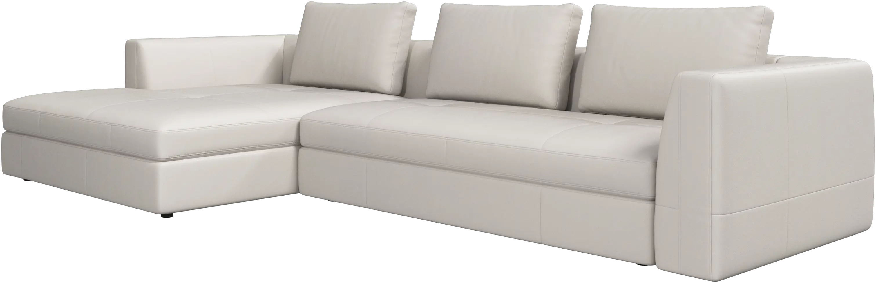 Bergamo sofa with resting unit