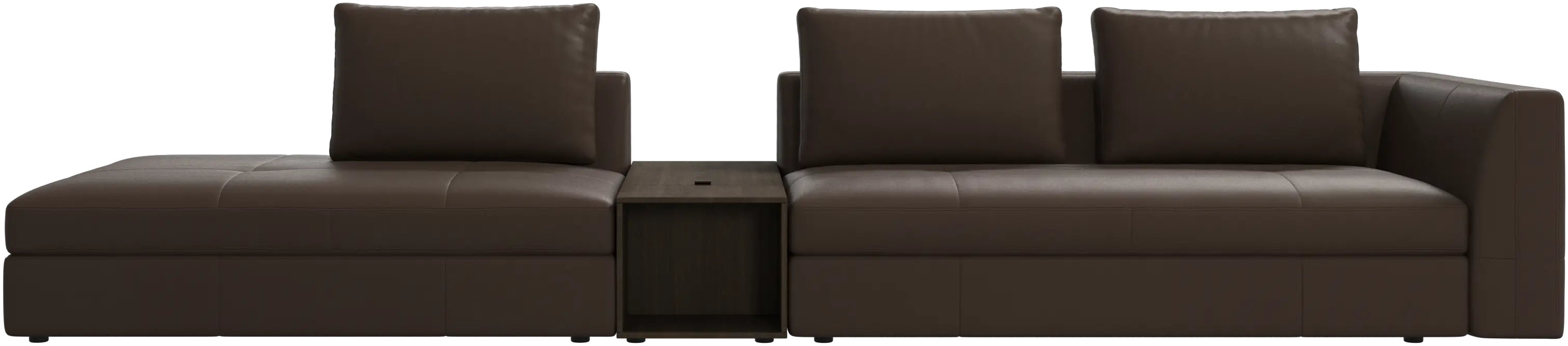 Bergamo 3 seater lounge sofa with storage