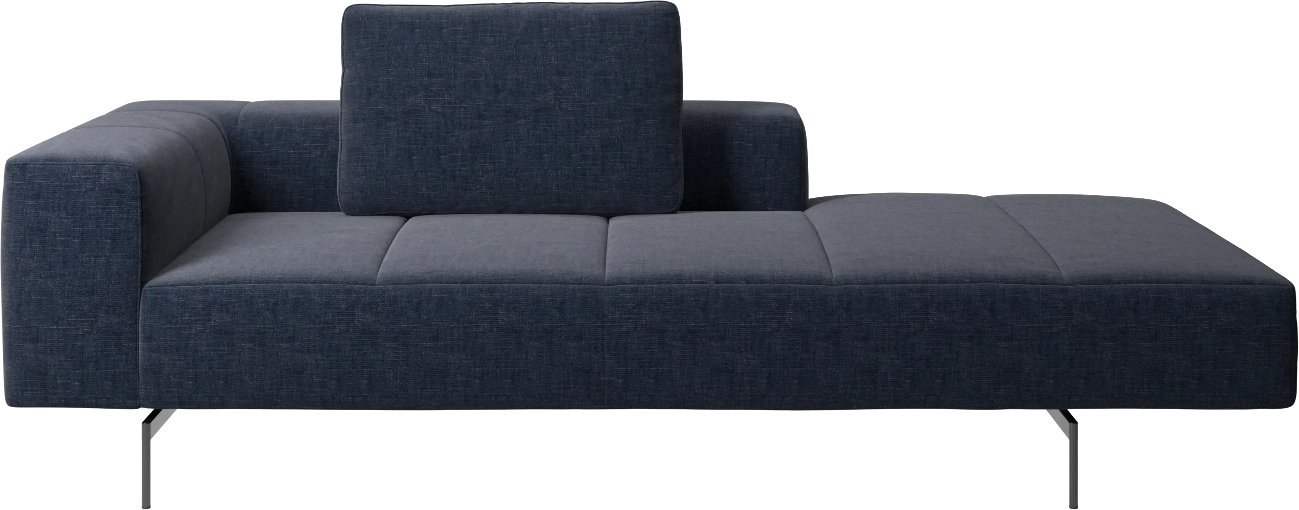 Amsterdam Iounging module for sofa, armrest left, open end right