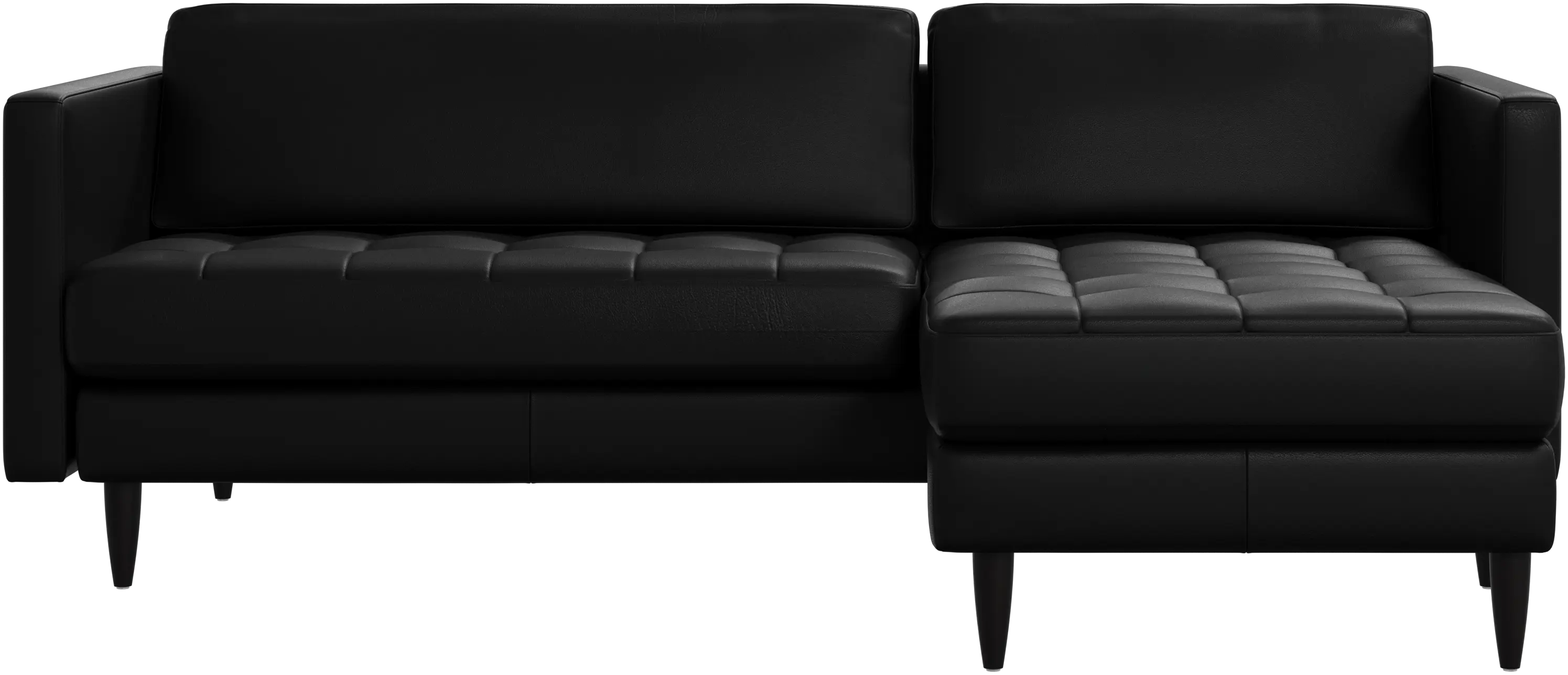 Osaka sofa with resting unit, tufted seat