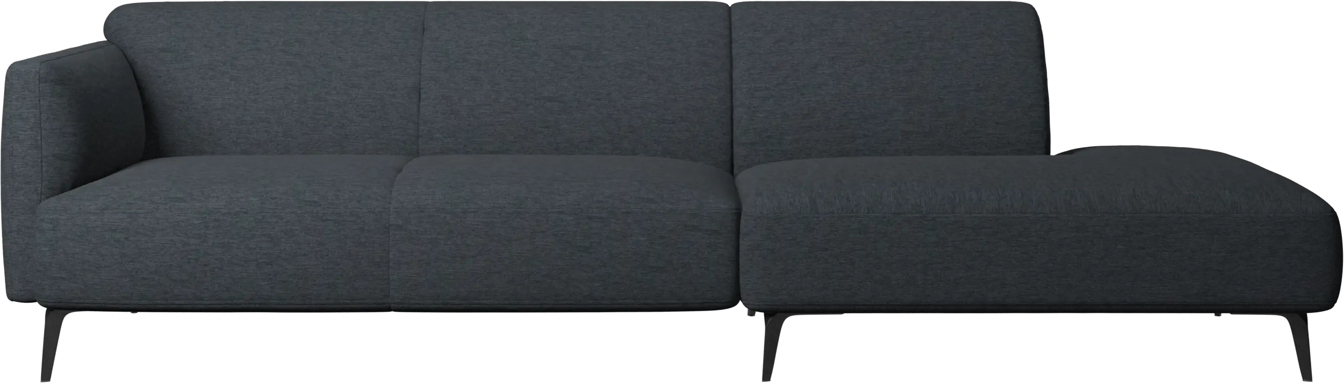 Modena sofa with lounging unit