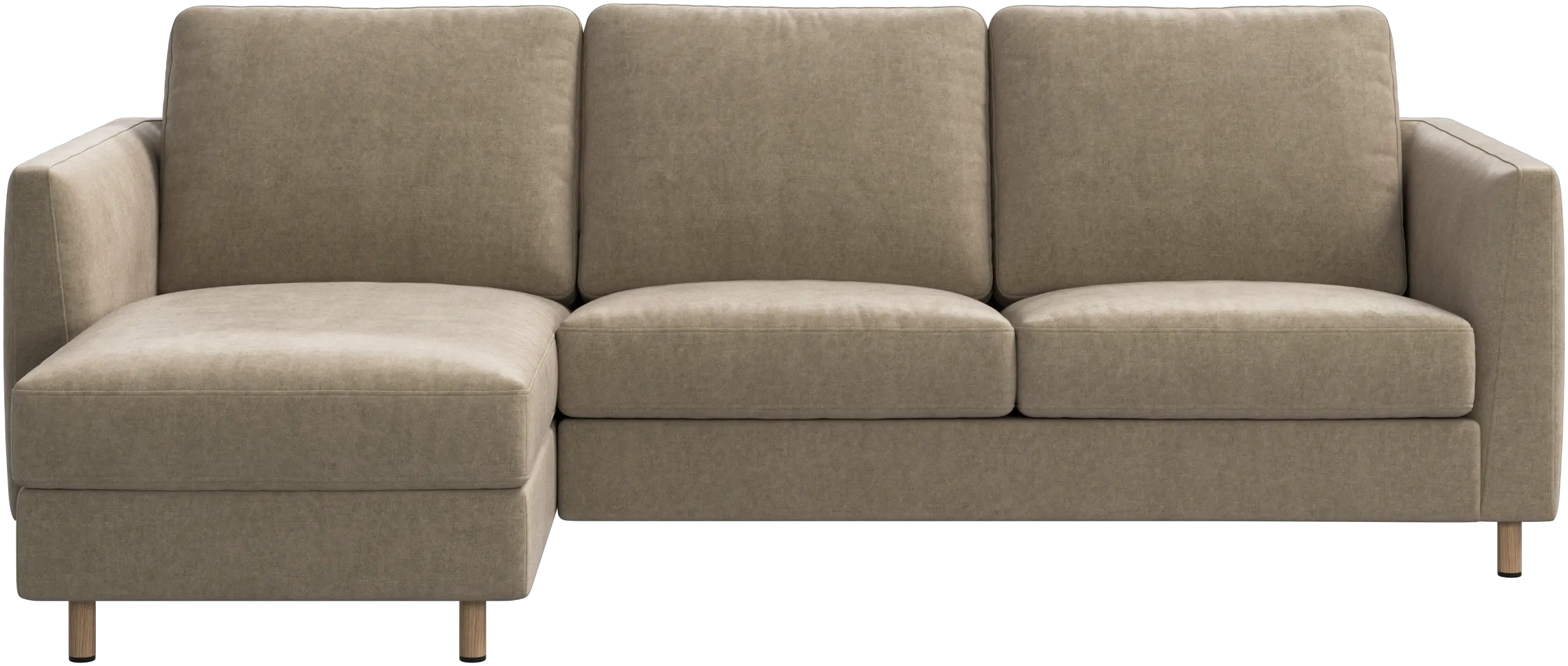 Sofá Indivi con módulo chaise-longue a la izquierda