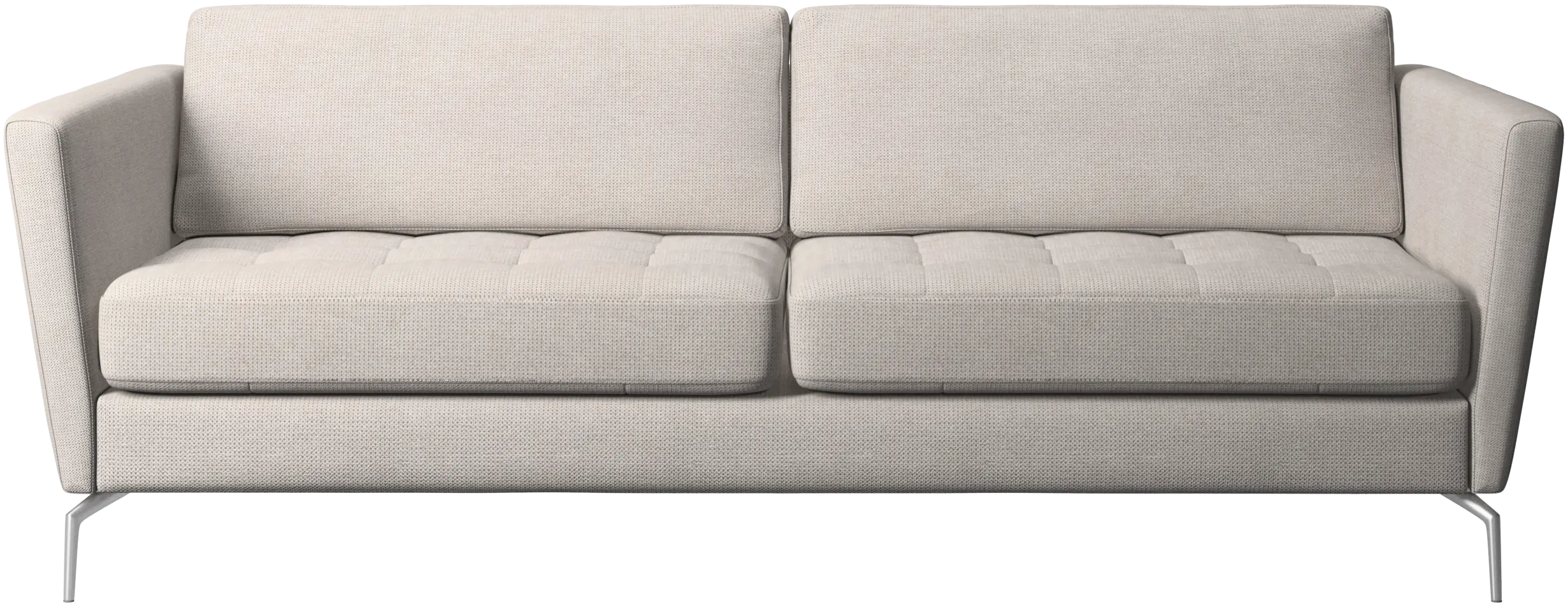 Osaka sofa, tufted seat