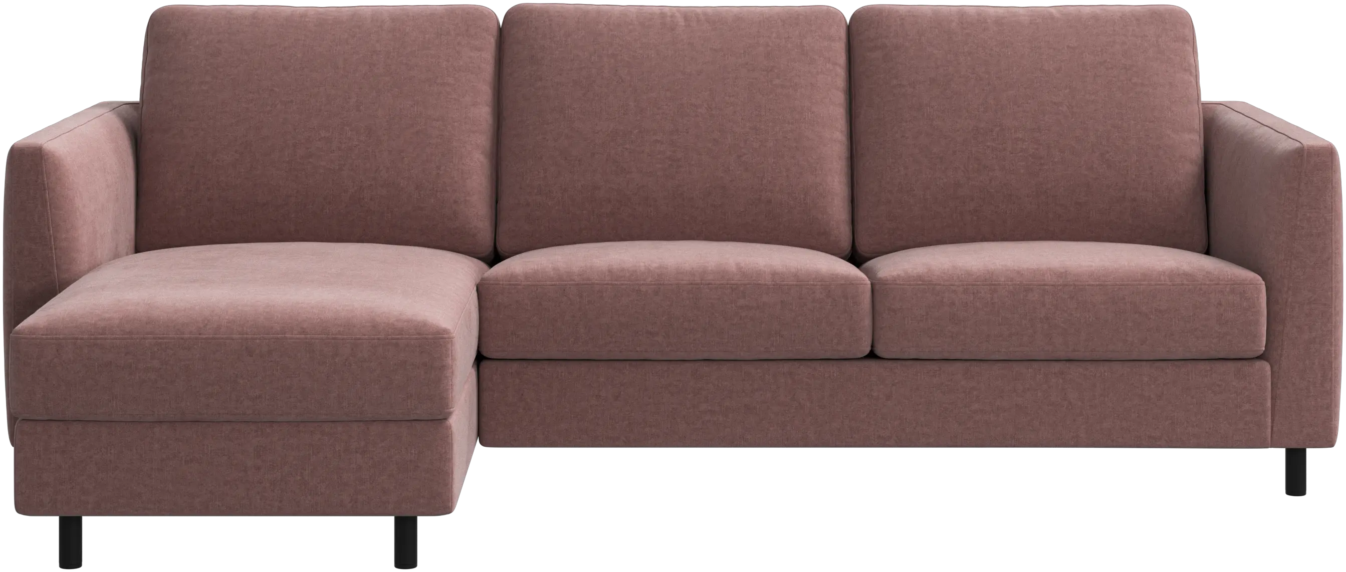 Indivi sofa with chaise longue left