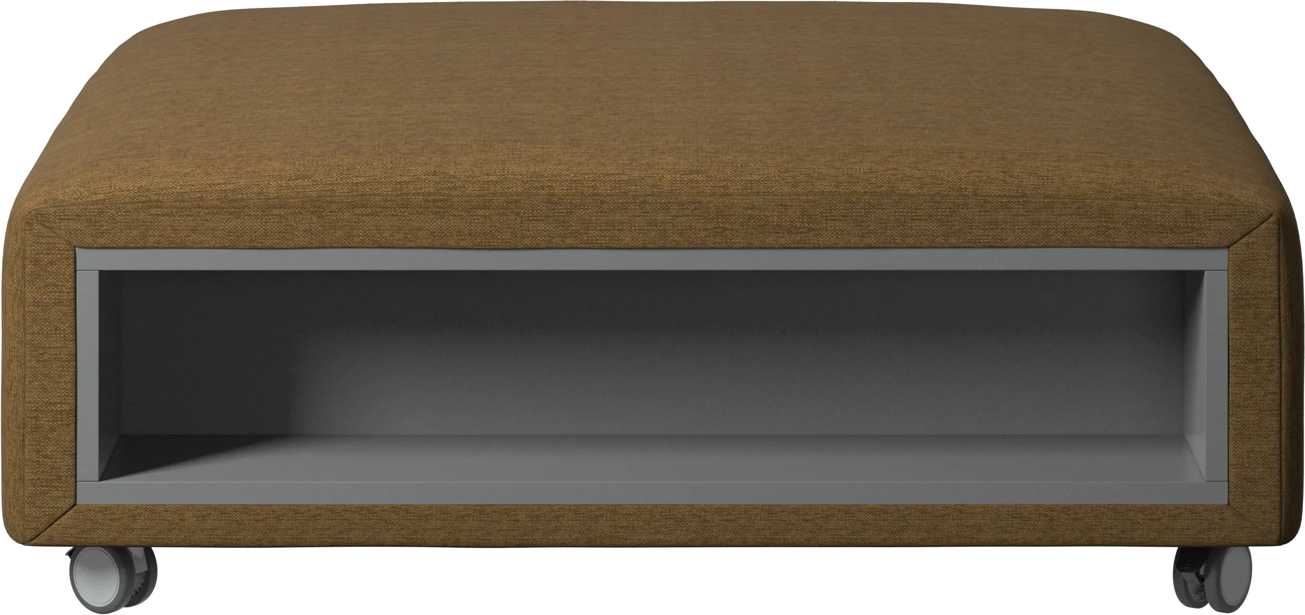 Hampton Pouf mit Rollen und Stauraum auf linker und rechter Seite