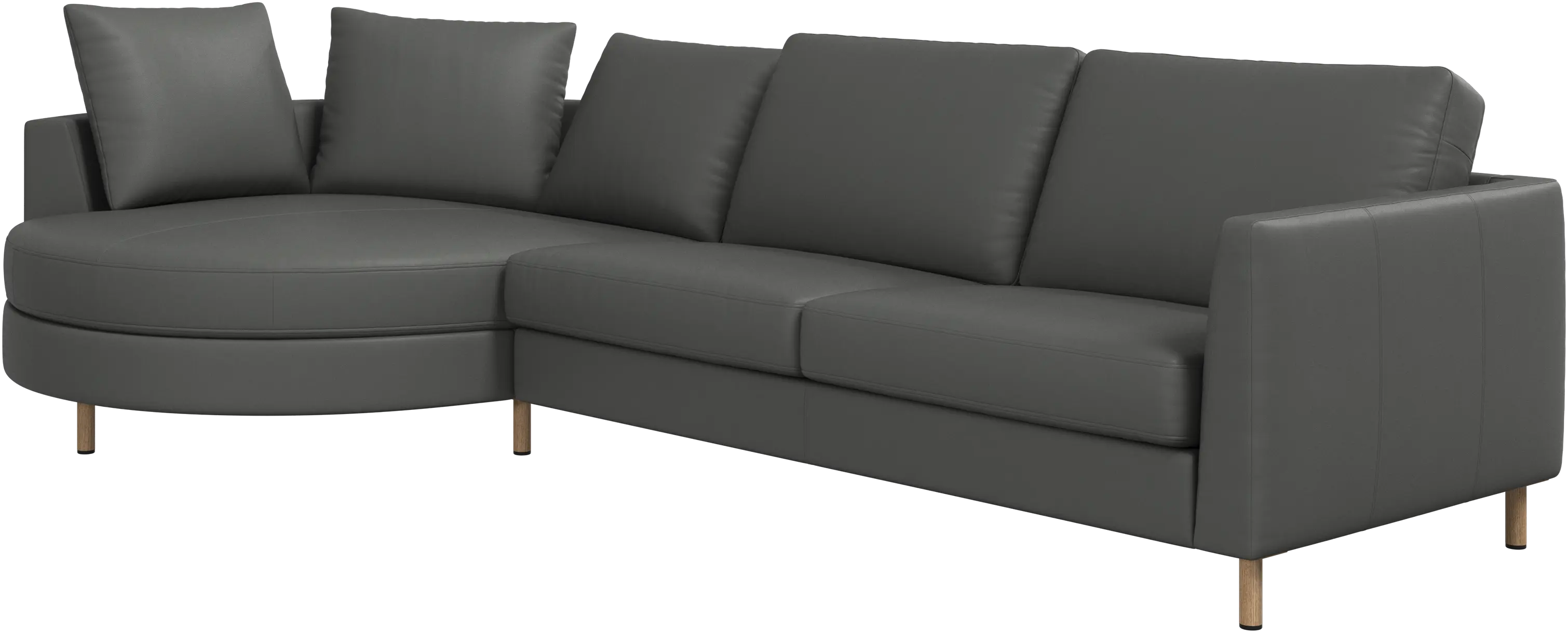 Indivi sofa with chaise longue left