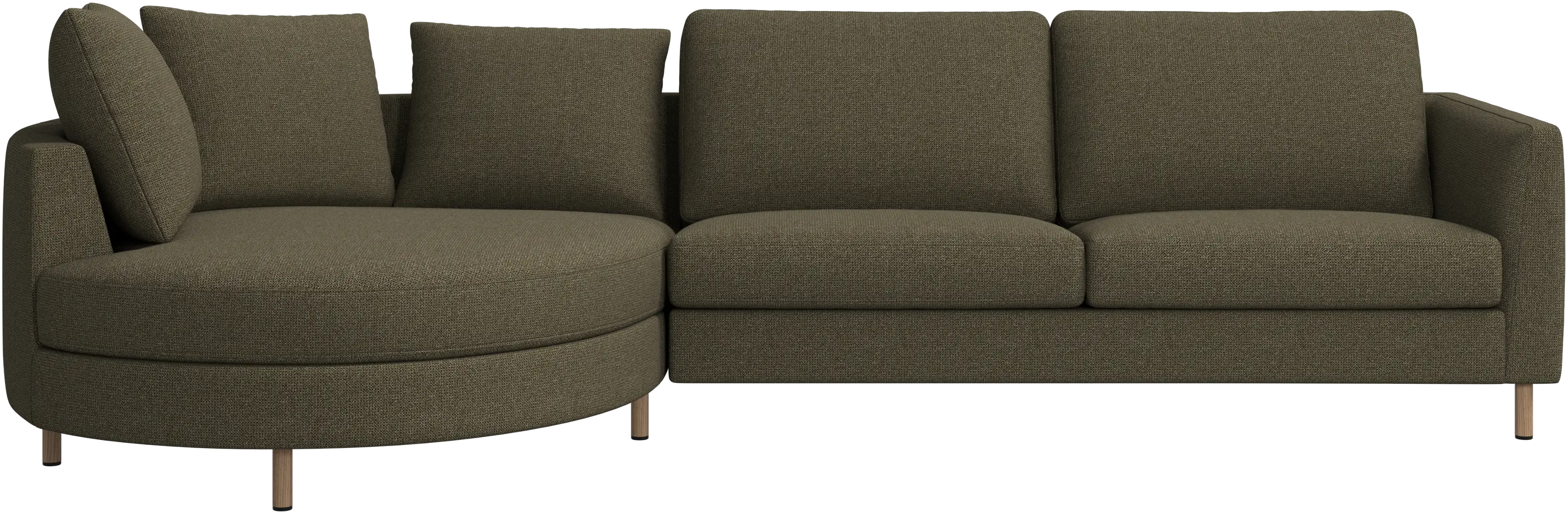 Sofa Indivi z szezlongiem po lewej stronie