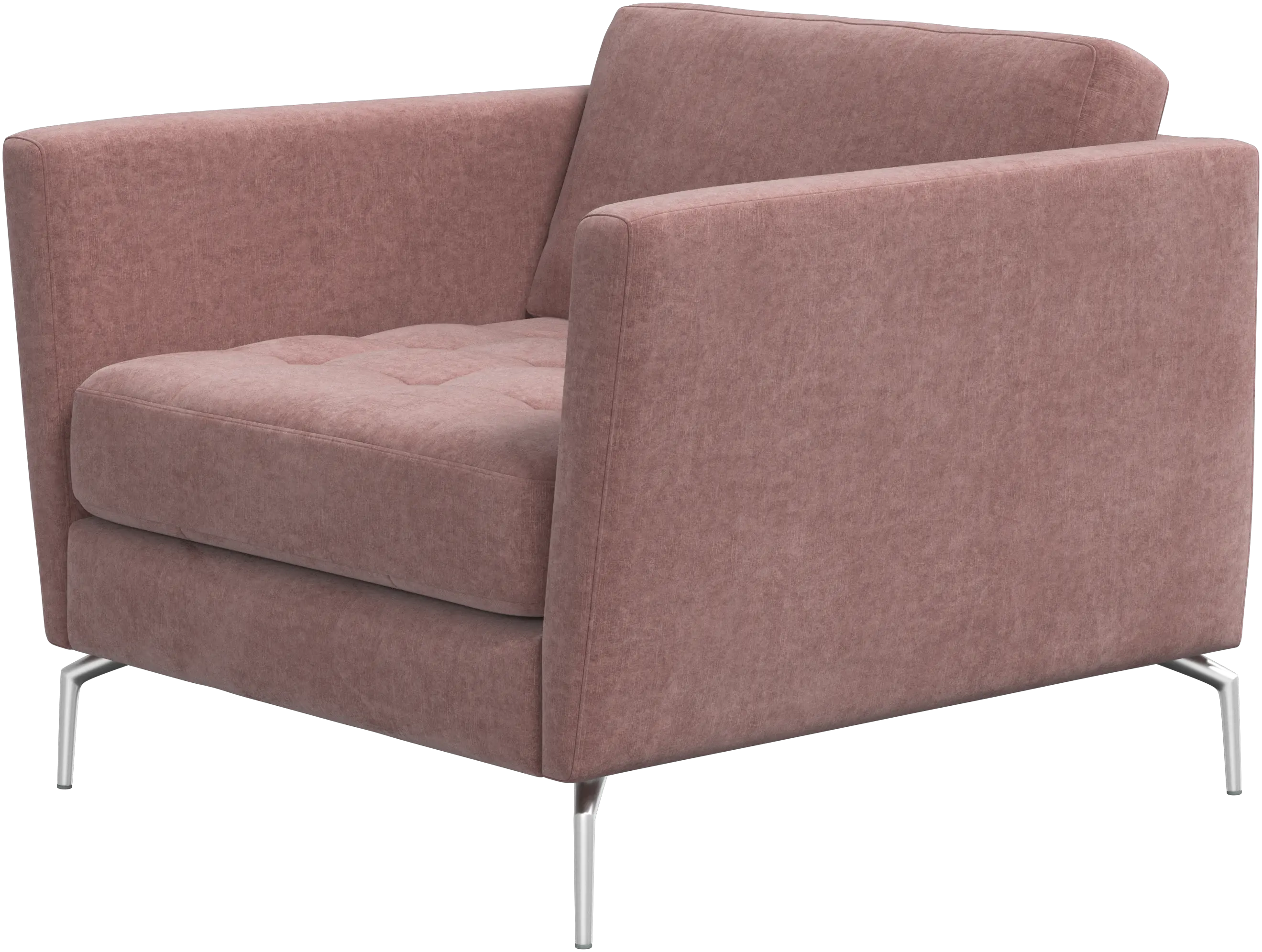 Osaka chair, tufted seat