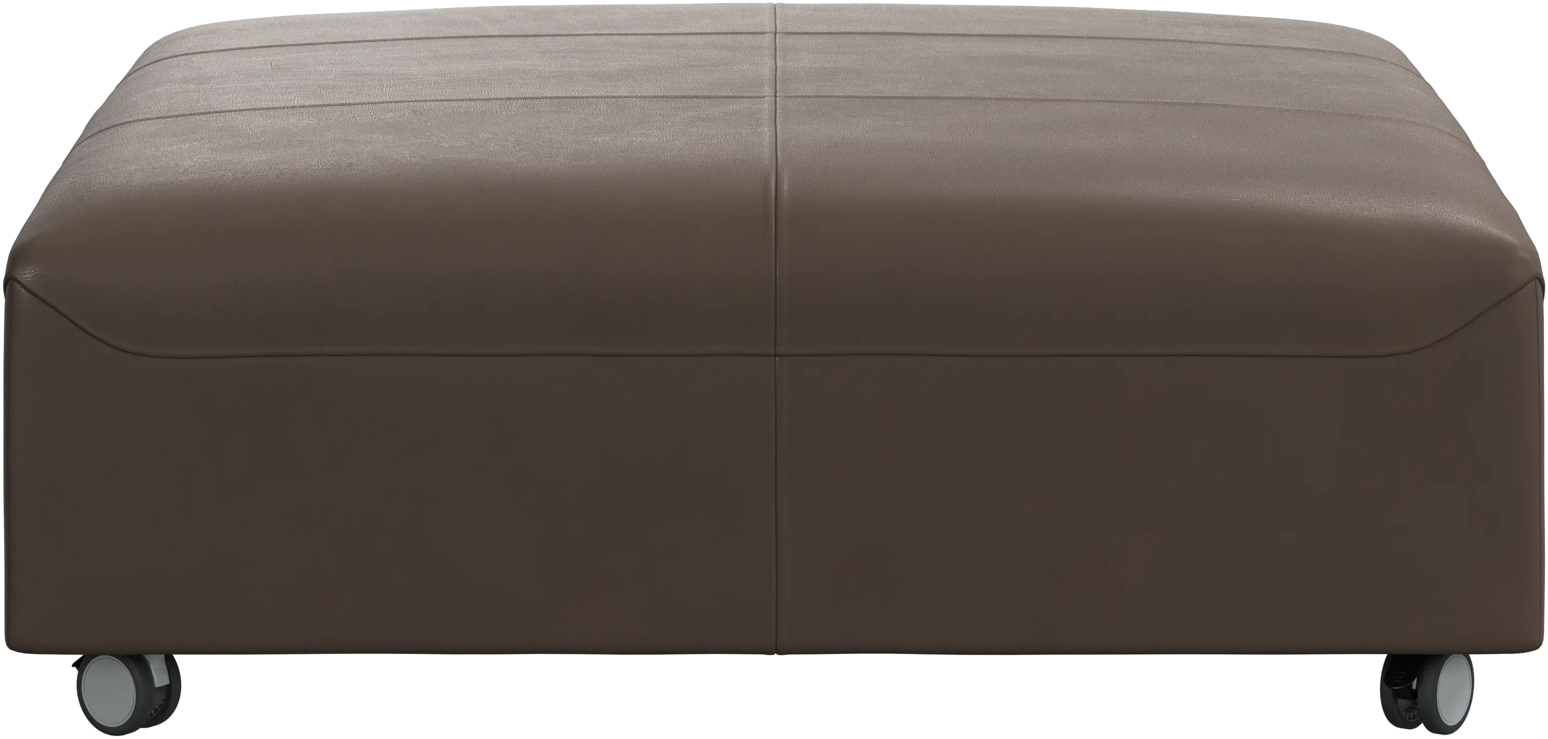 Hampton pouf on wheels