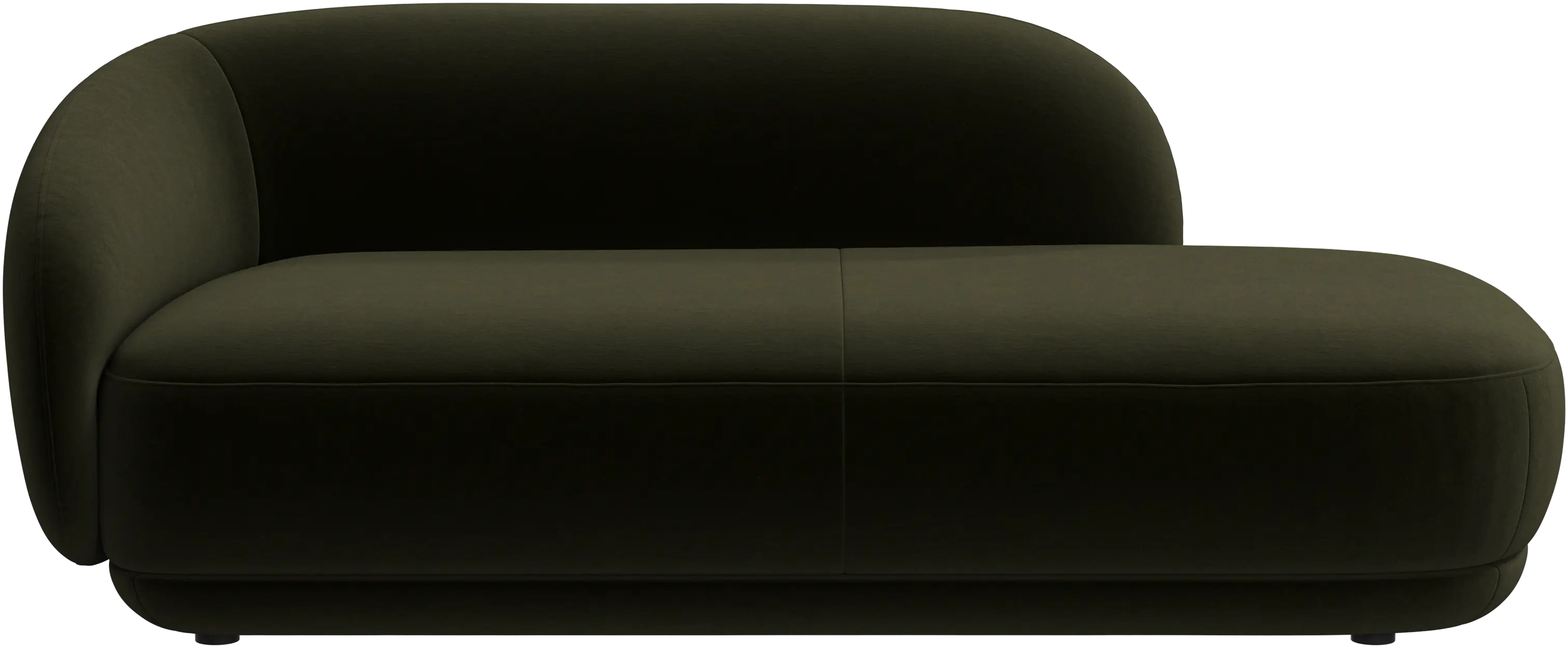 Bolzano, chaise longue sofa right