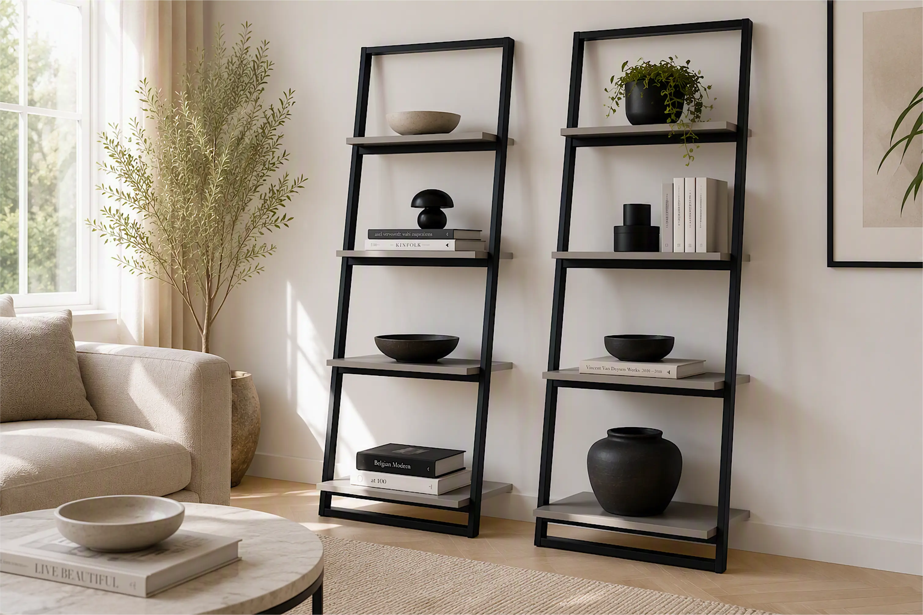 Storage Bordeaux wall system - 2 Available - NOW 40% OFF - OSN8