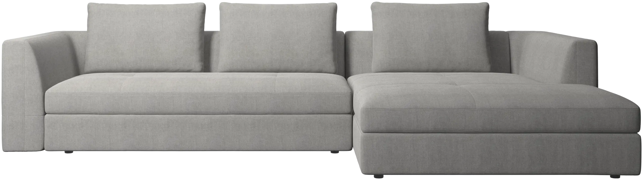 Bergamo sofa with resting unit