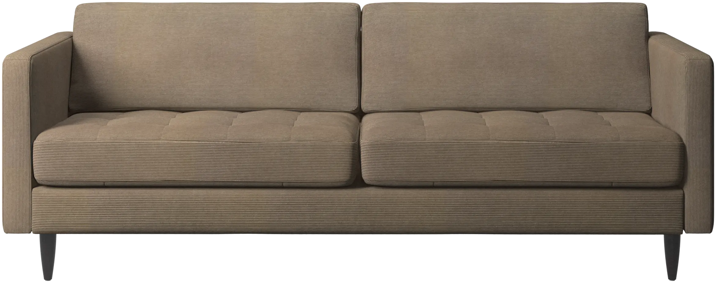 Osaka sofa, tufted seat