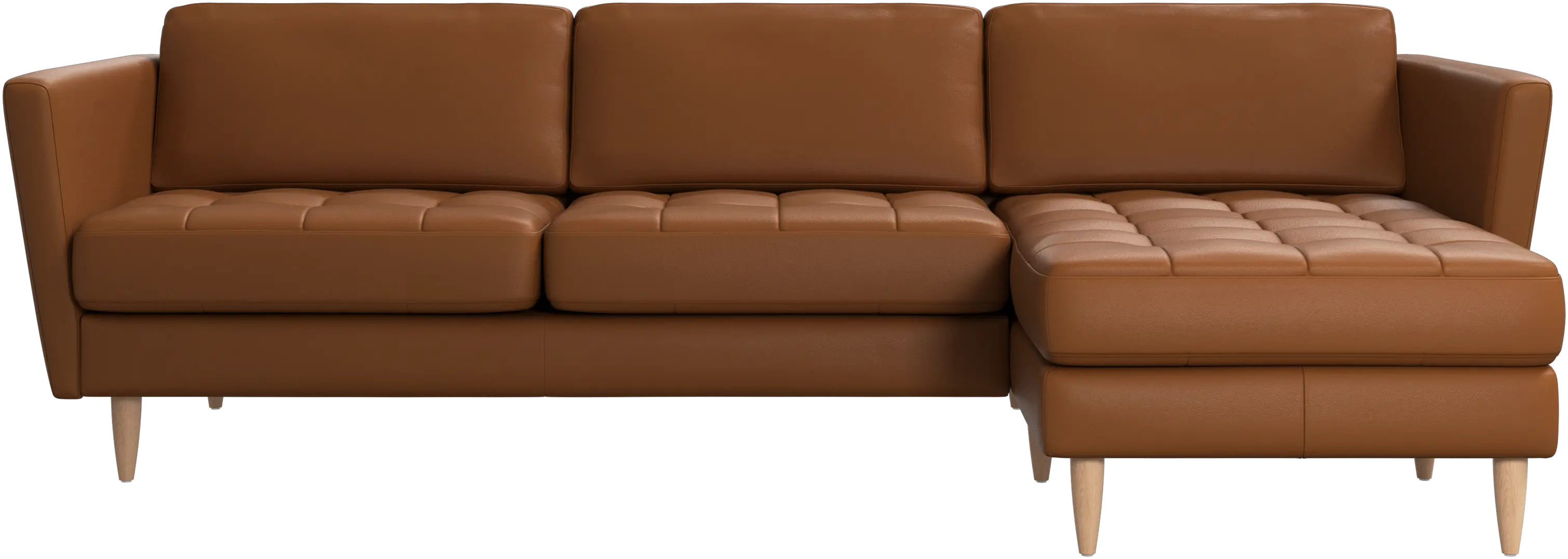 Osaka sofa with resting unit, tufted seat
