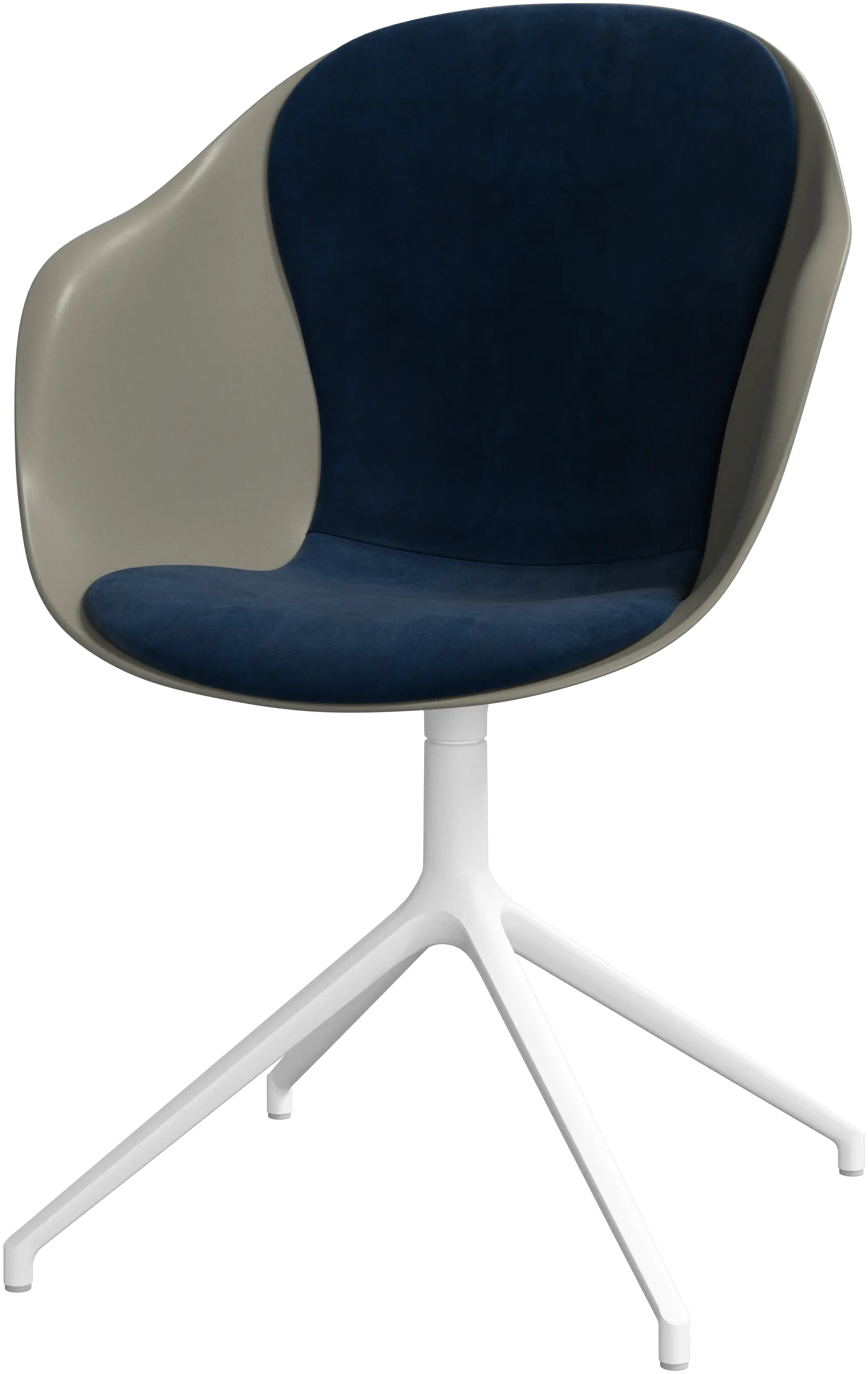 Chaise de salle à manger Adelaide avec fonction pivotante.