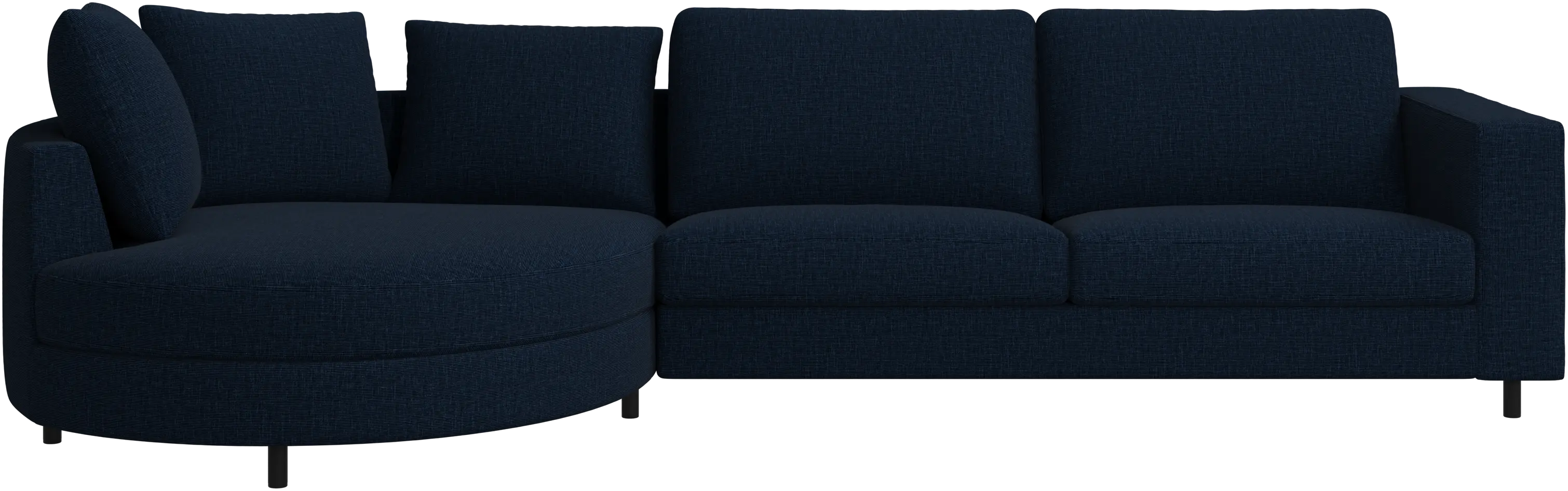 Sofá Indivi con módulo chaise-longue a la izquierda